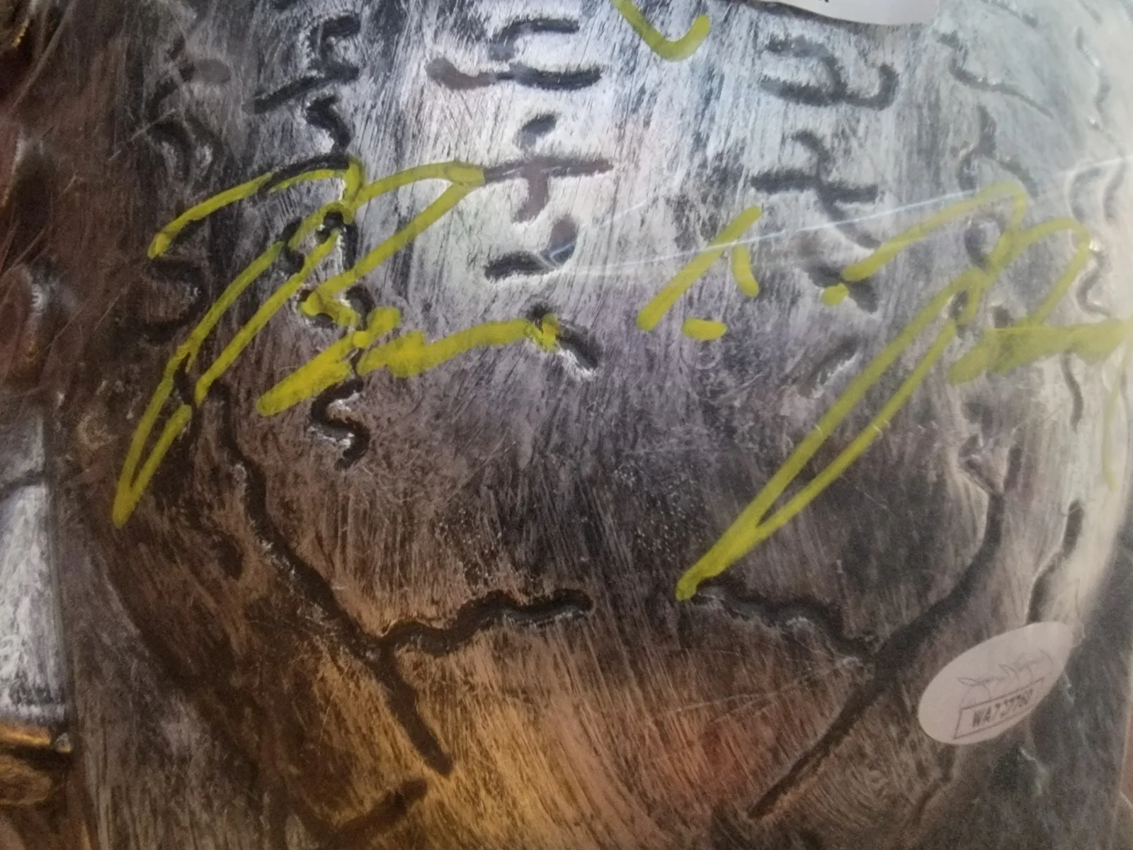 Brian A Prince — Brian A. Prince Authentic Signed Hockey Mask W/ JSA COA Predator, image 4