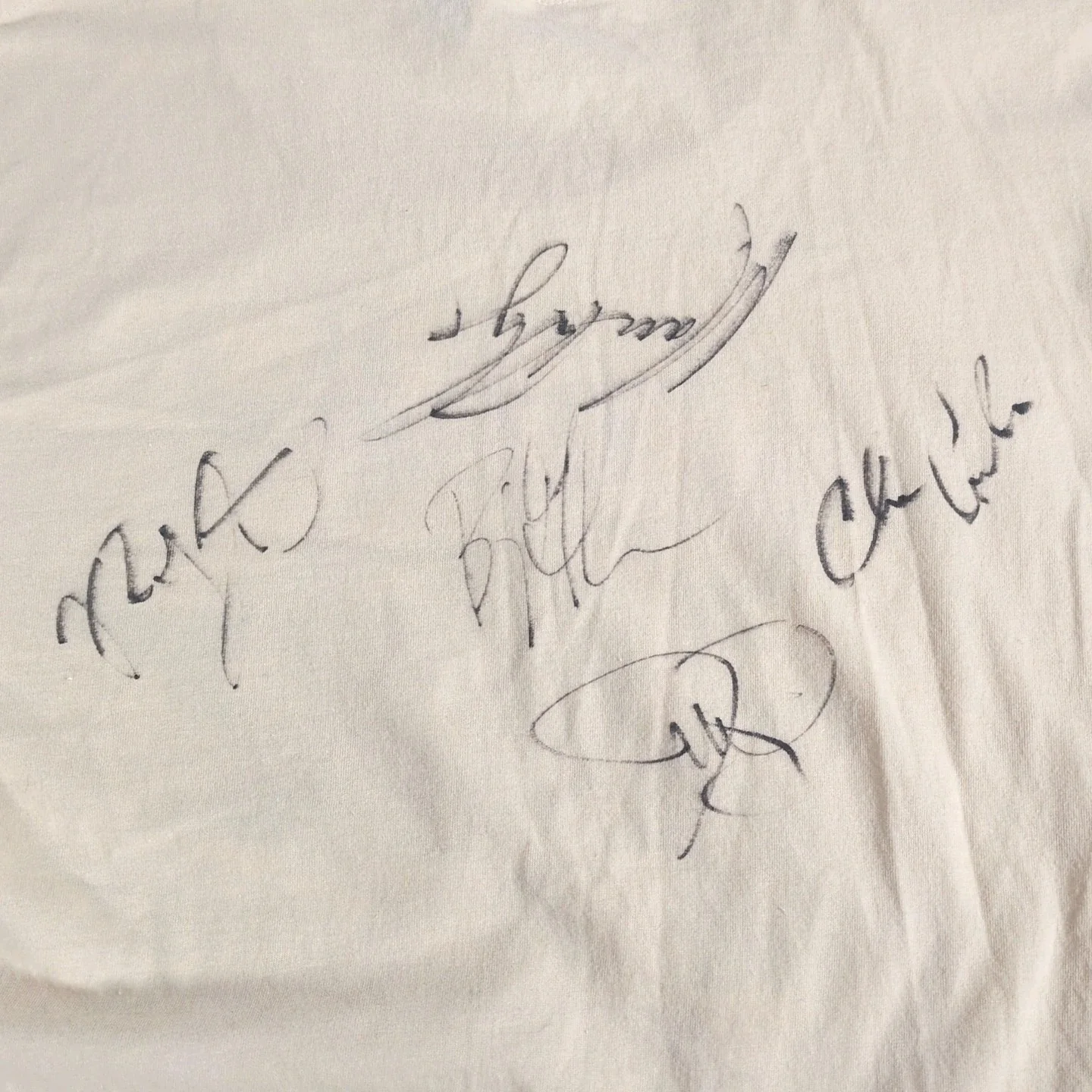 Signed Vintage O.A.R T-Shirt Women's XL Of A Revolution Rock Band Autographed, изображение 3