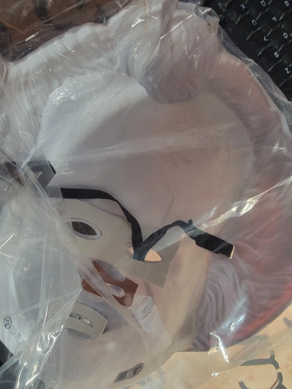 Bill Skarsgard — Bill Skaarsgard Authentic Signed Hockey Mask W/ Beckett BAS COA Pennywise IT, image 3