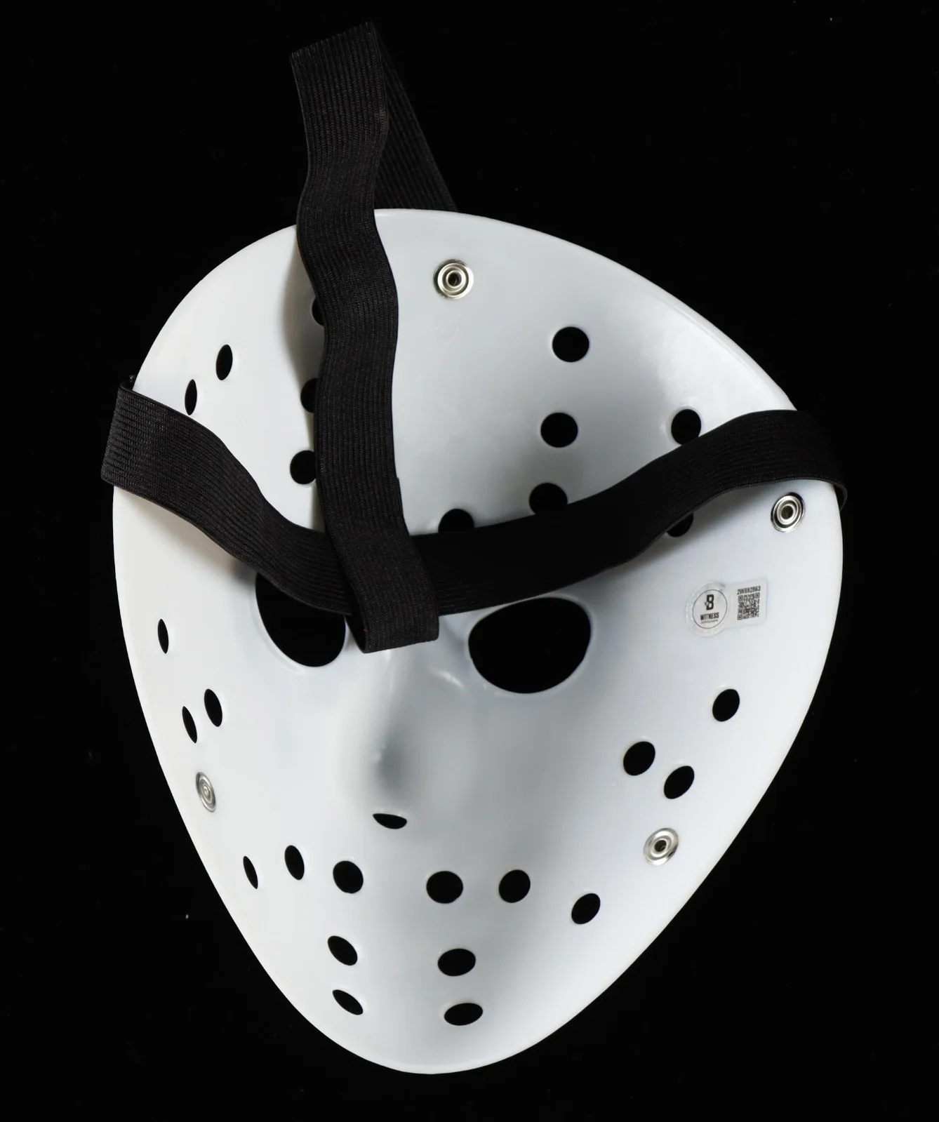 Alice Cooper — Alice Cooper Authentic Signed Hockey Mask W/ Beckett BAS COA, image 2