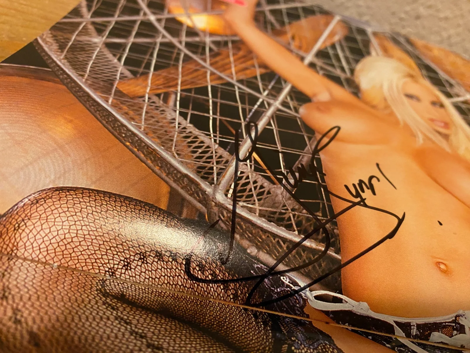 Gina Lynn — GINA LYNN: 2 Signed Calendar Photos from 2005 AVN Convention Las Vegas, изображение 4