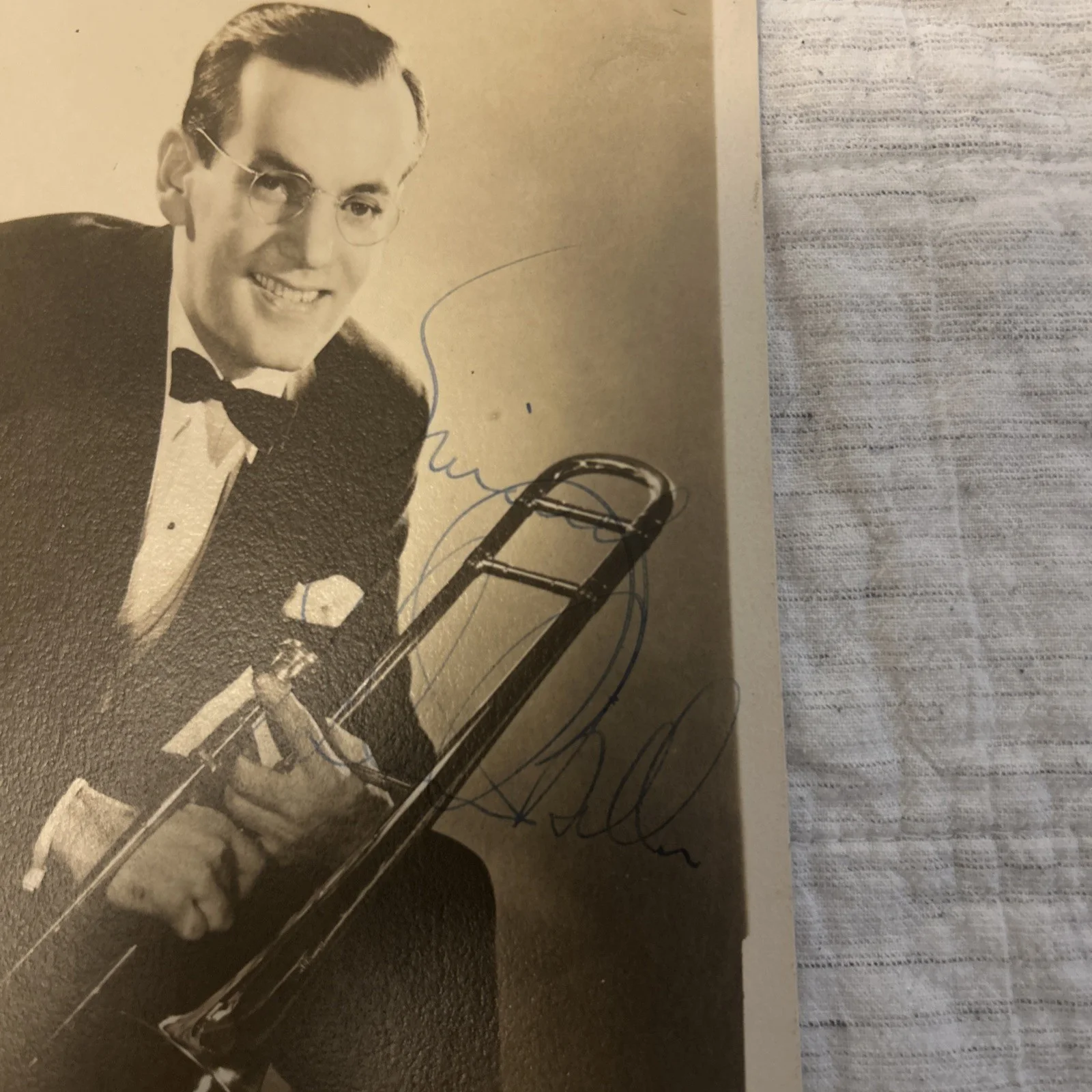 Glenn Miller Exceptionally Rare Very Early Autographed, image 2