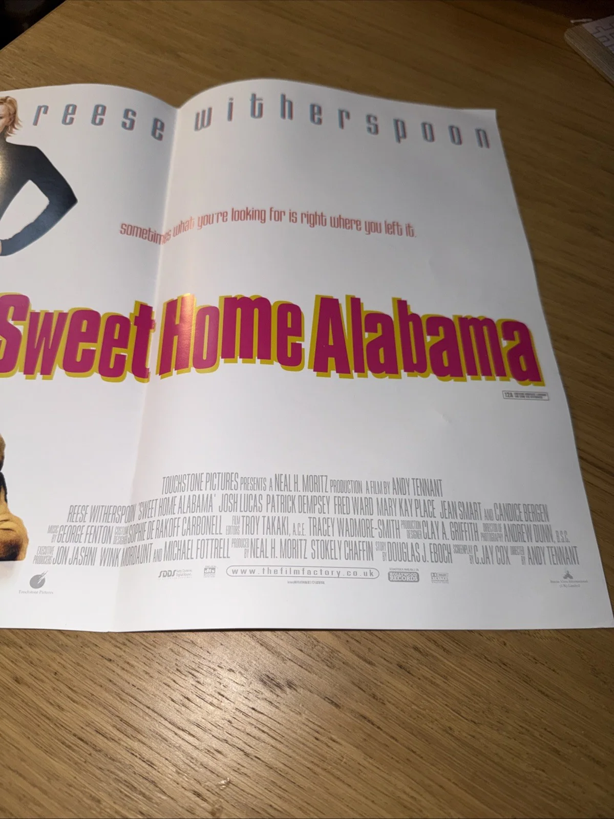Sweet Home Alabama - Reese Witherspoon - Mini Quad movie / film poster (16 x 12), изображение 3
