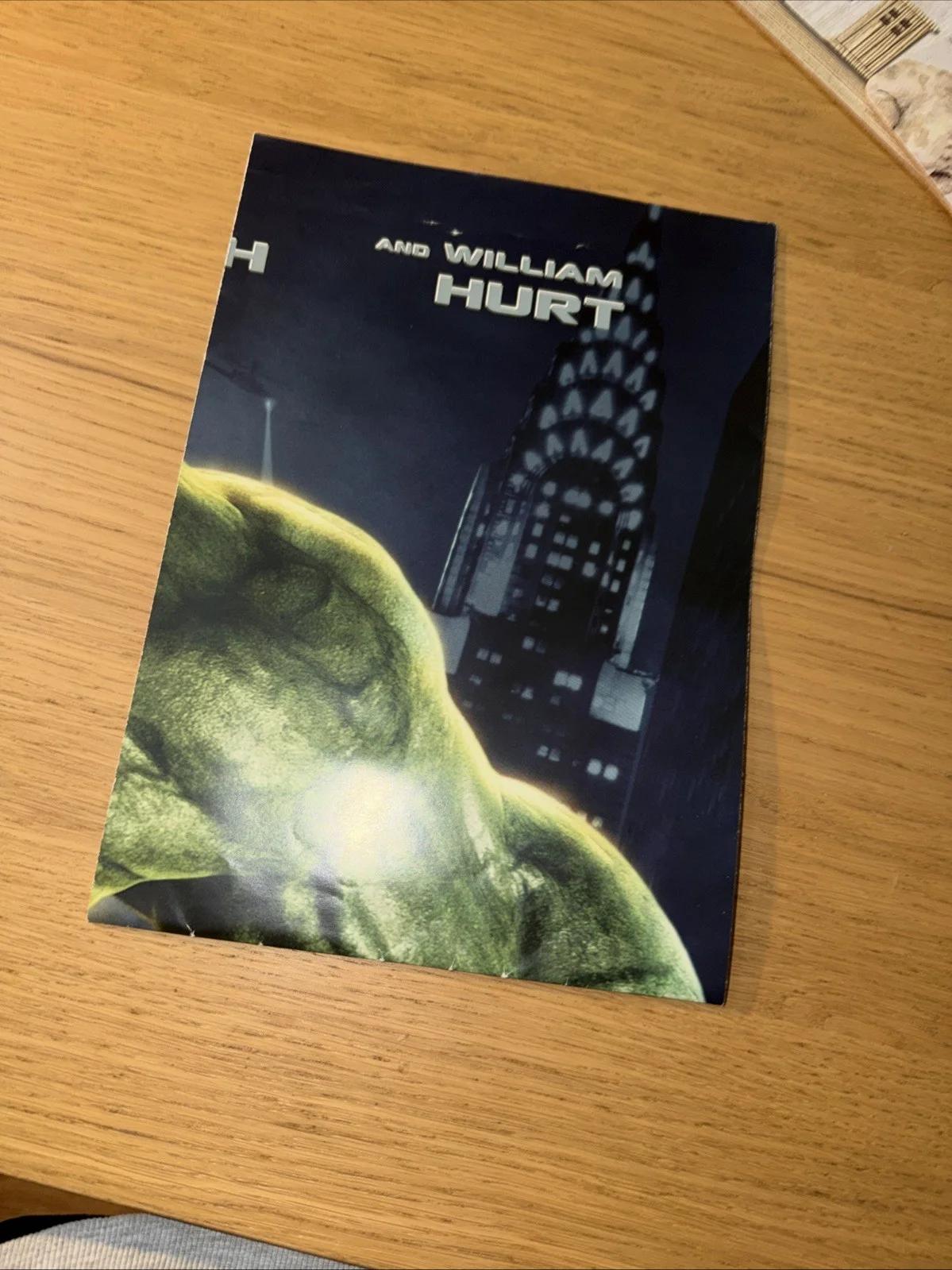The Incredible Hulk Double Sided Quad Cinema Movie Poster 2008, image 5