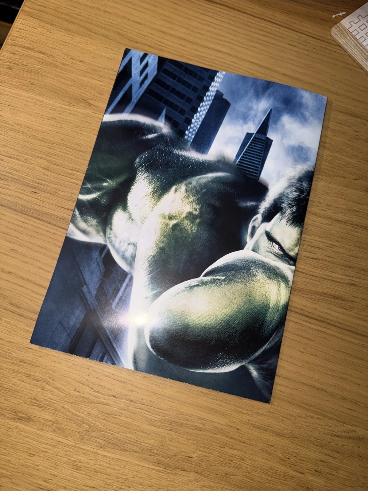 2 FAST 2 FURIOUS Double sided HULK 2003 MOVIE POSTER 22 yrs old, изображение 5