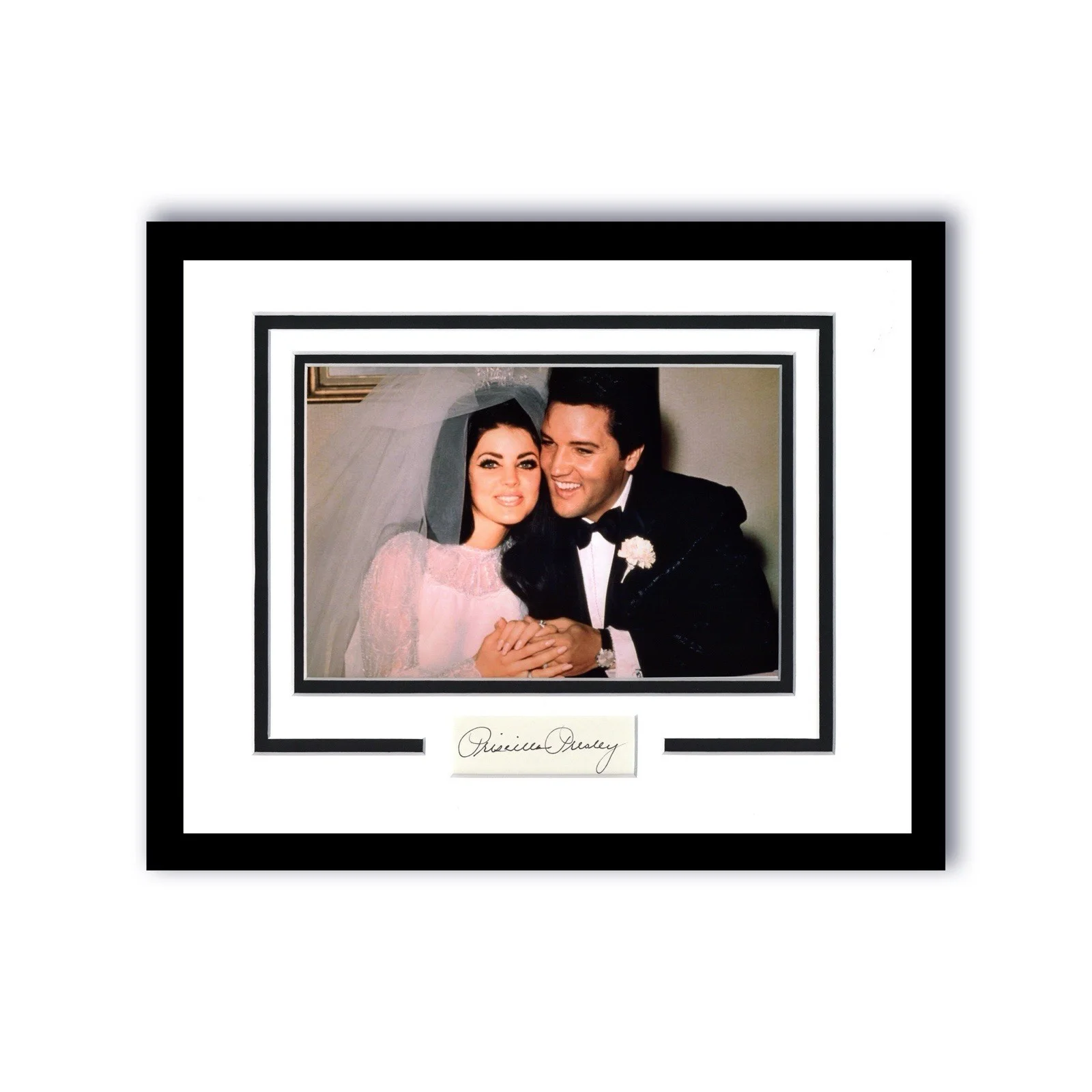 Priscilla Presley — Priscilla Presley Autographed Signed 11x14 Framed Photo Elvis Presley Wife ACOA