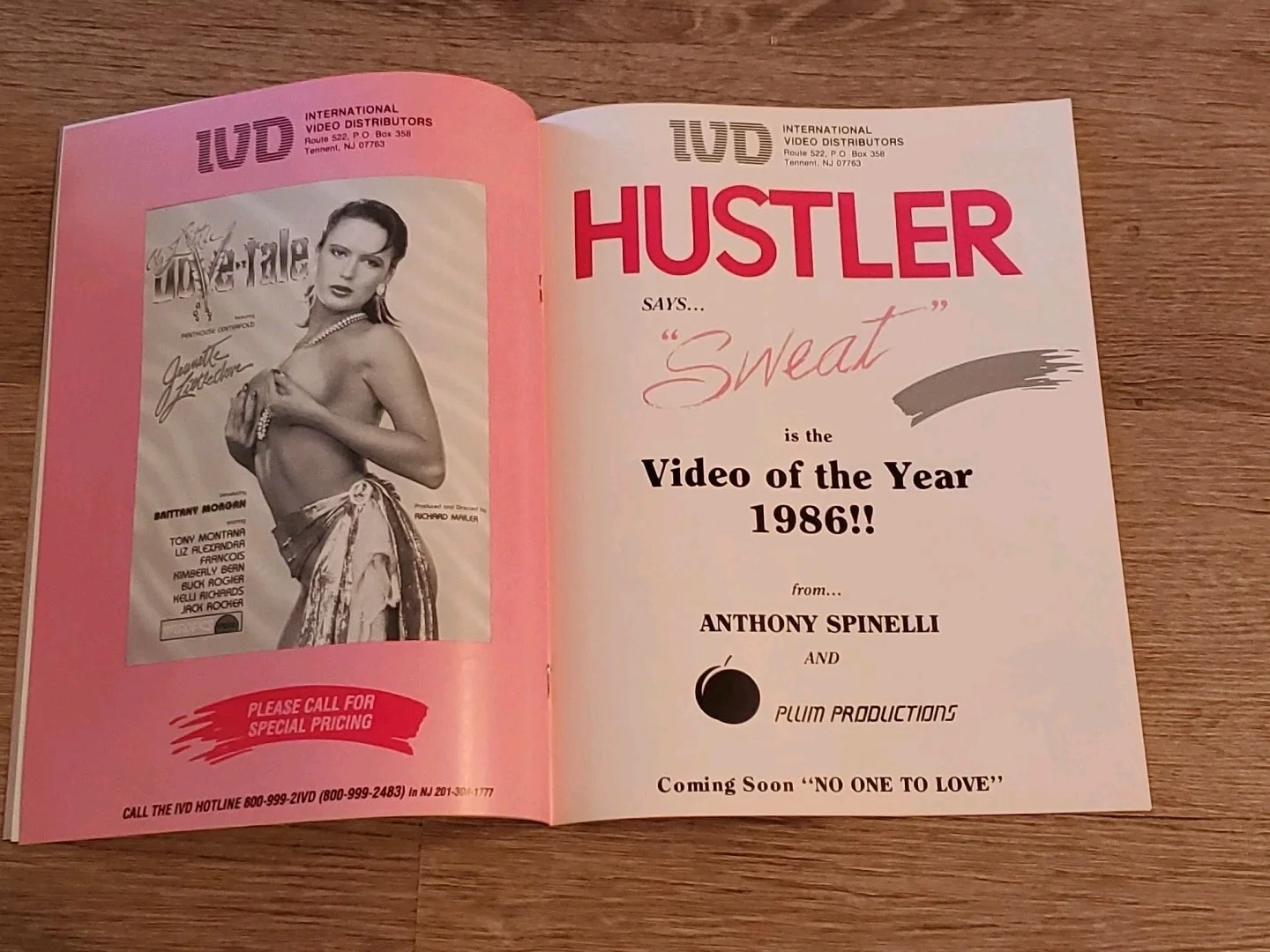 VCR VIDEO ADULT FILM VHS MOVIE CATALOG IVD International Video Distributors BC1, изображение 5