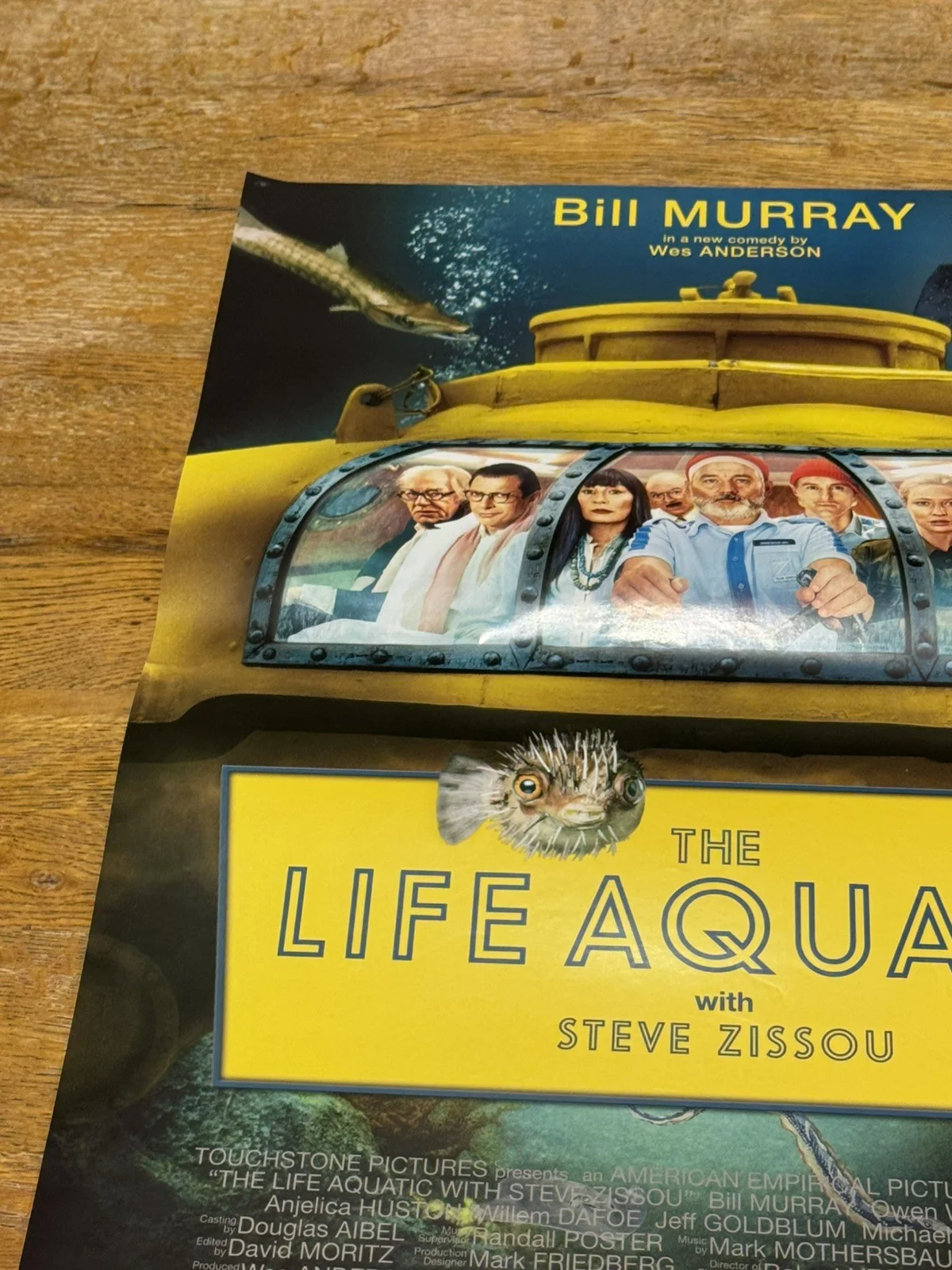 The Life Aquatic Promo DVD / Video Shop Original Movie Poster, изображение 3