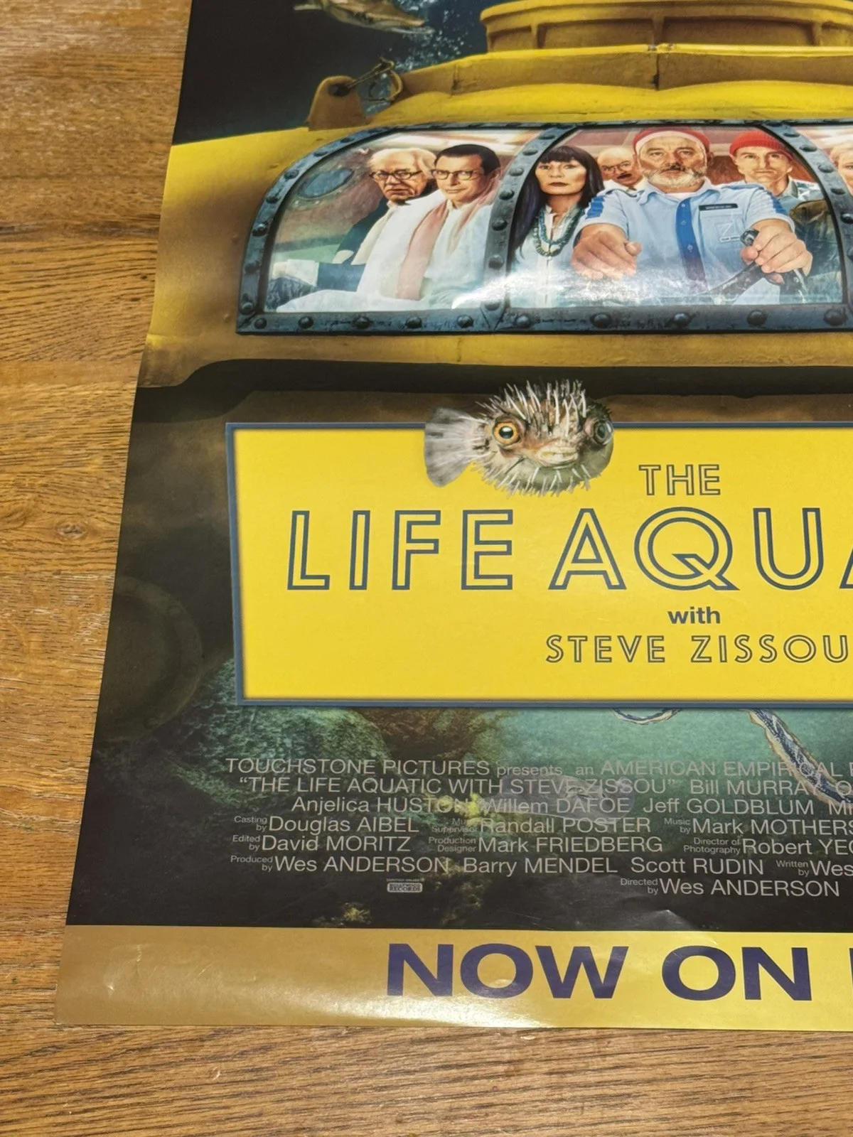 The Life Aquatic Promo DVD / Video Shop Original Movie Poster, изображение 4