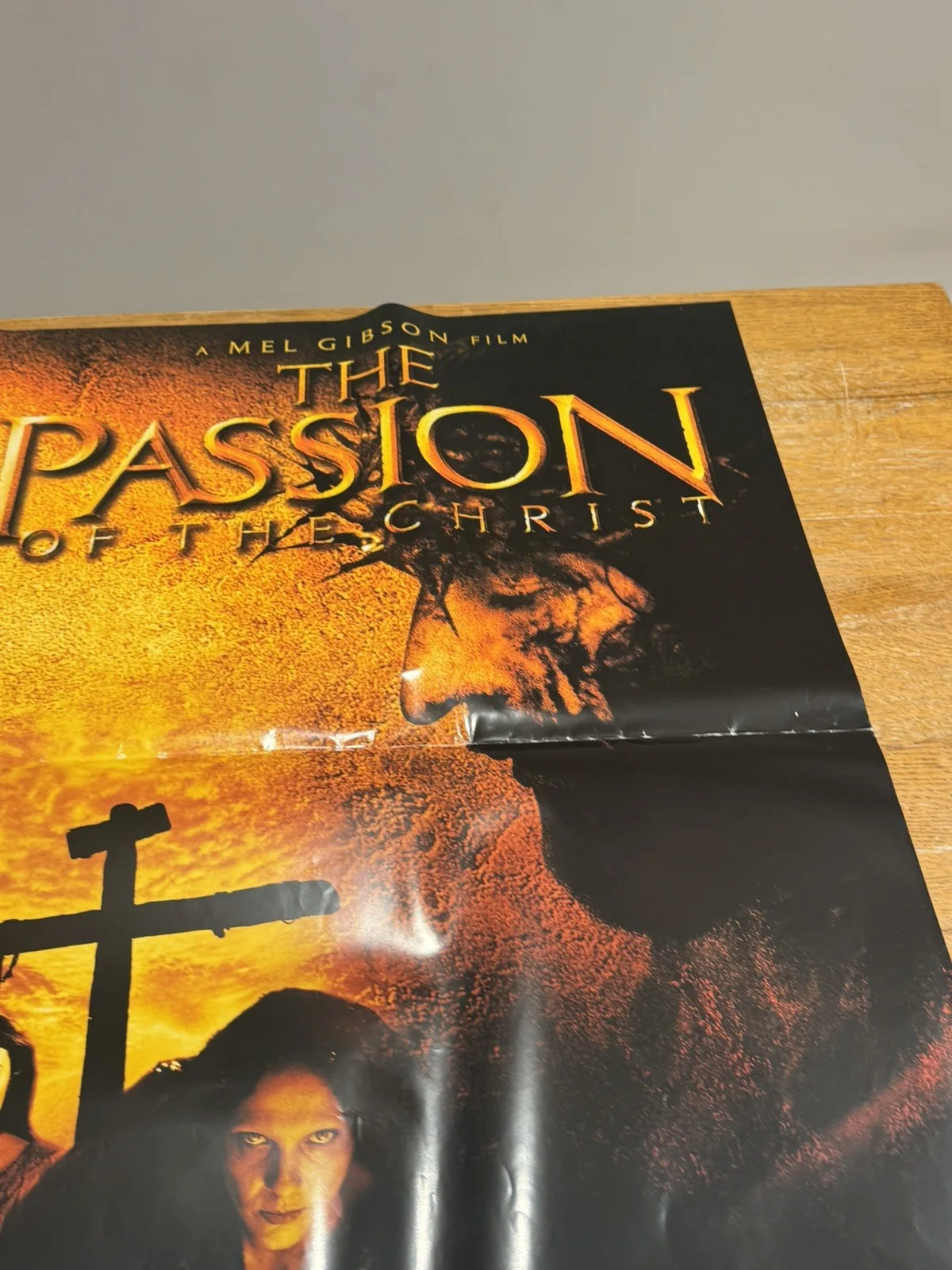 The Passion of the Christ (2004) Original Video Shop Promo Poster - A1 - RARE, изображение 3