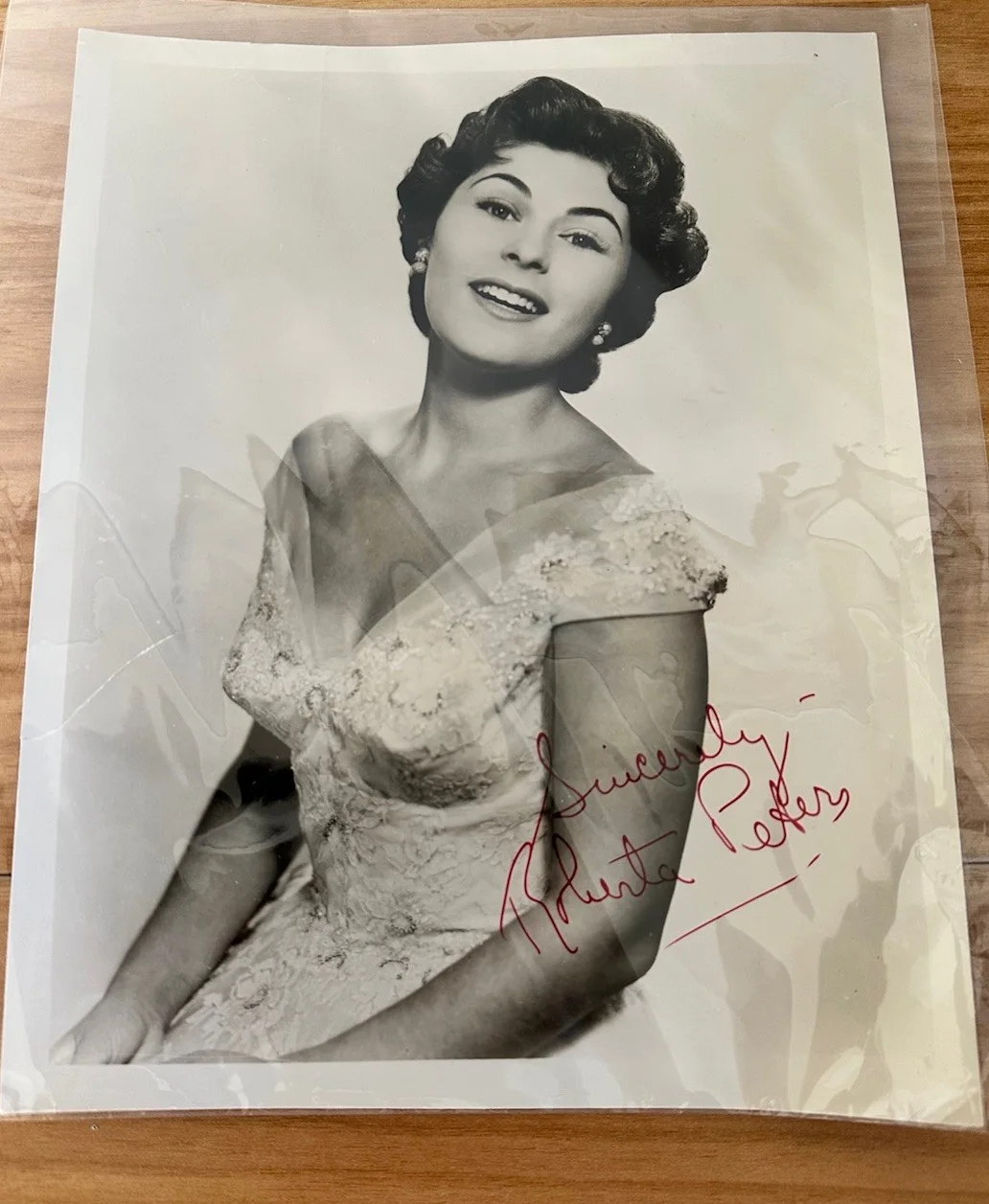 Two Signed Roberta Peters Headshots, image 2