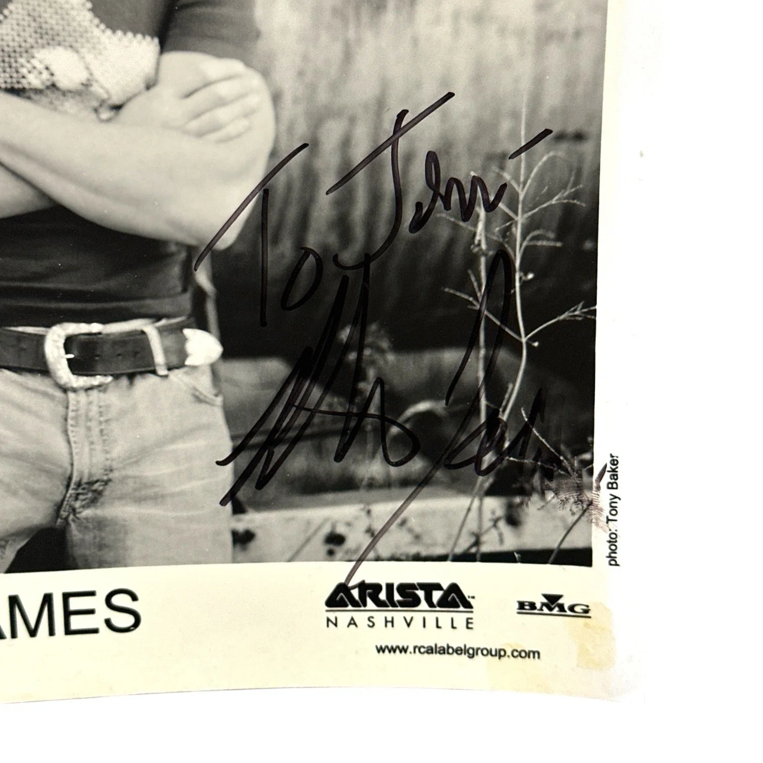 Brett James Signed Autograph 8x10 Photo! “Jesus Take The Wheel” Songwriter!, изображение 2