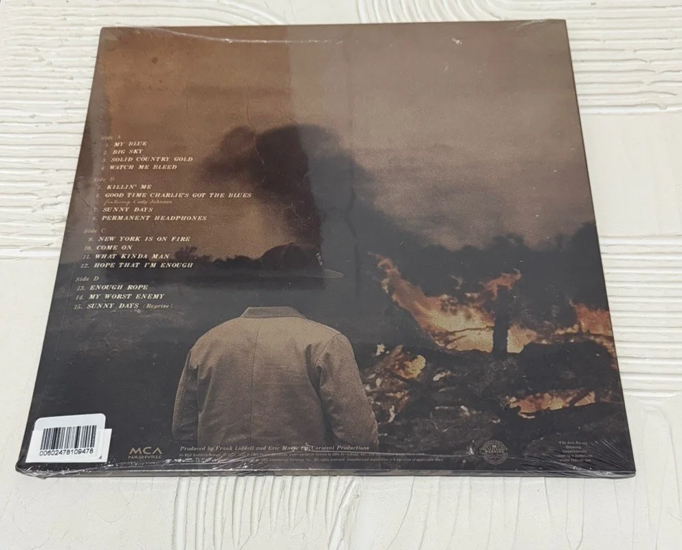 Parker McCollum-SIGNED Vinyl INSERT- Colored 2LP--SEALED, image 2