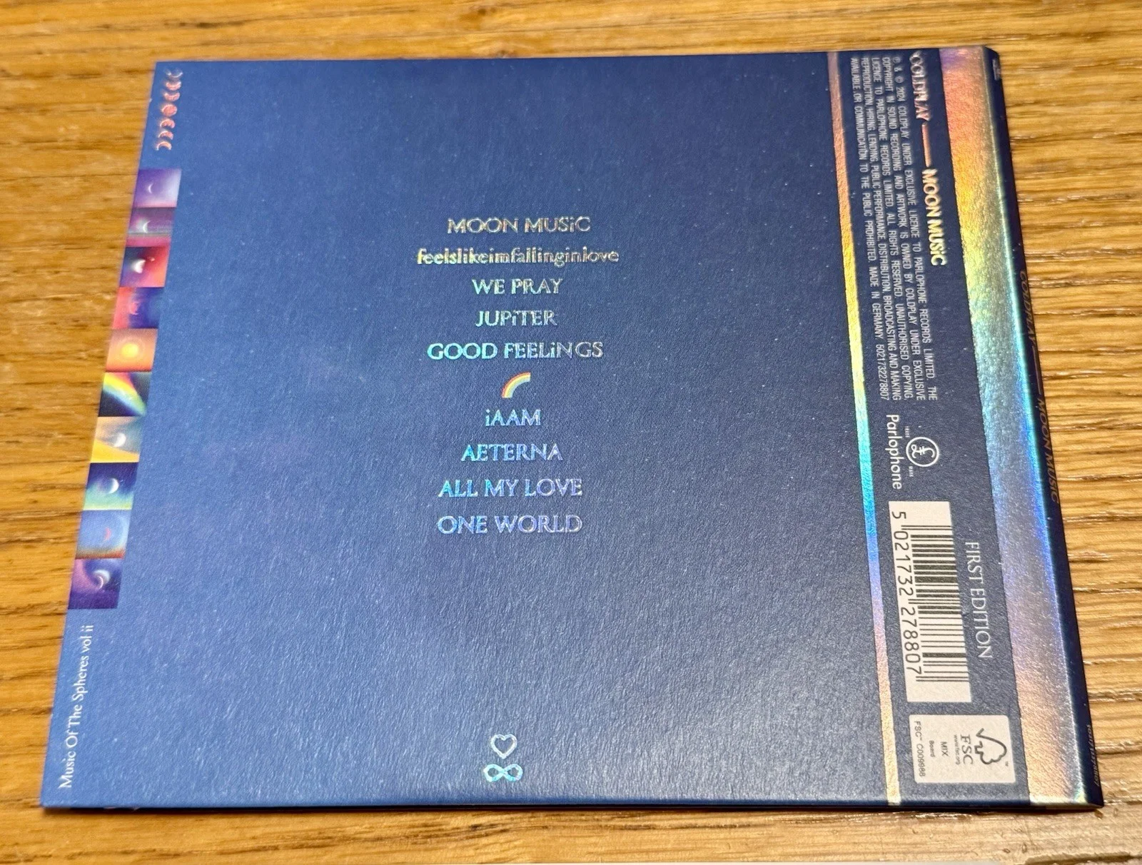 SIGNED COLDPLAY CD Moon Music Autographed Insert Brand New In Hand Chris Martin, image 4