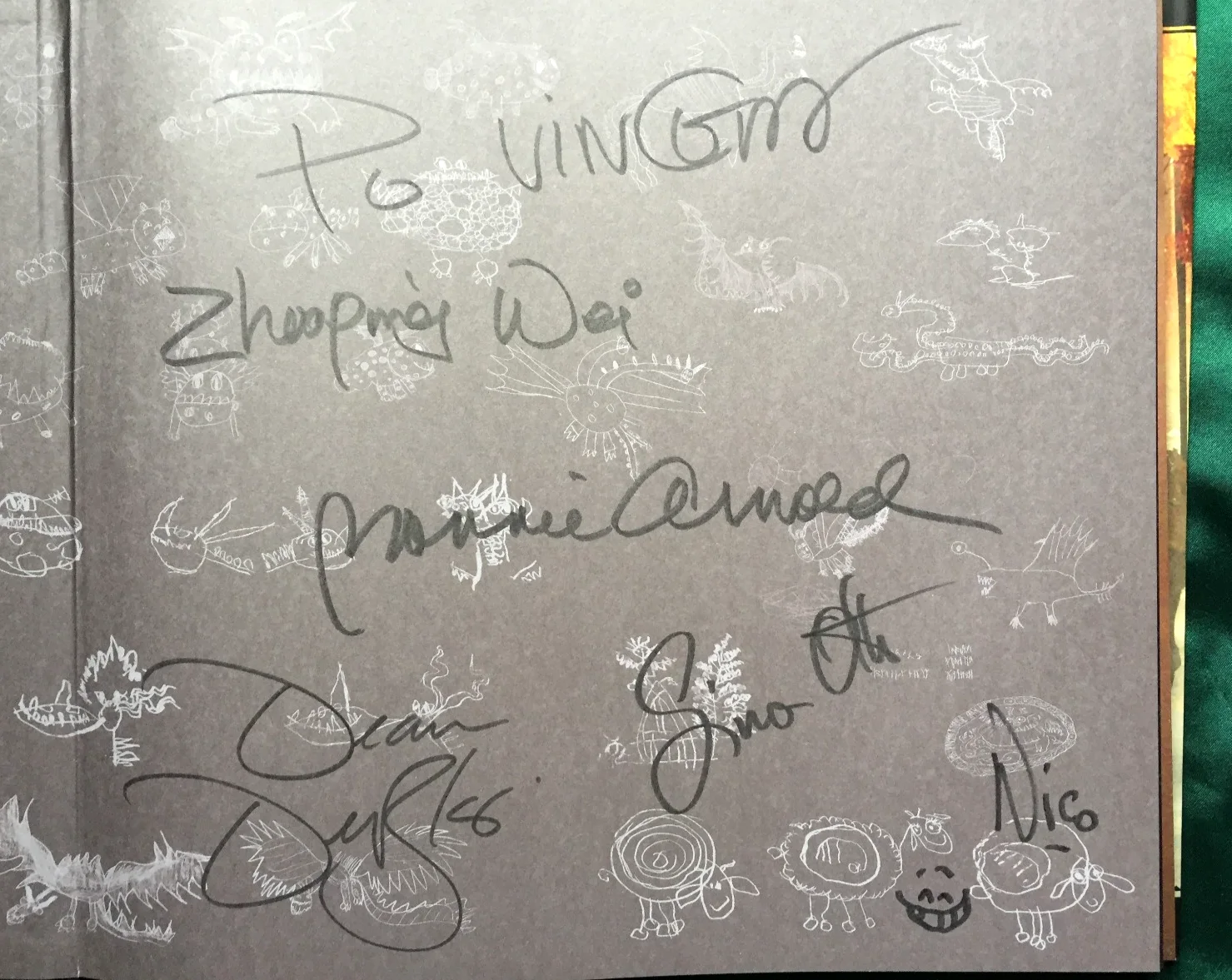 SIGNED BY SIX - The Art of Dreamworks HOW TO TRAIN YOUR DRAGON 2, image 2