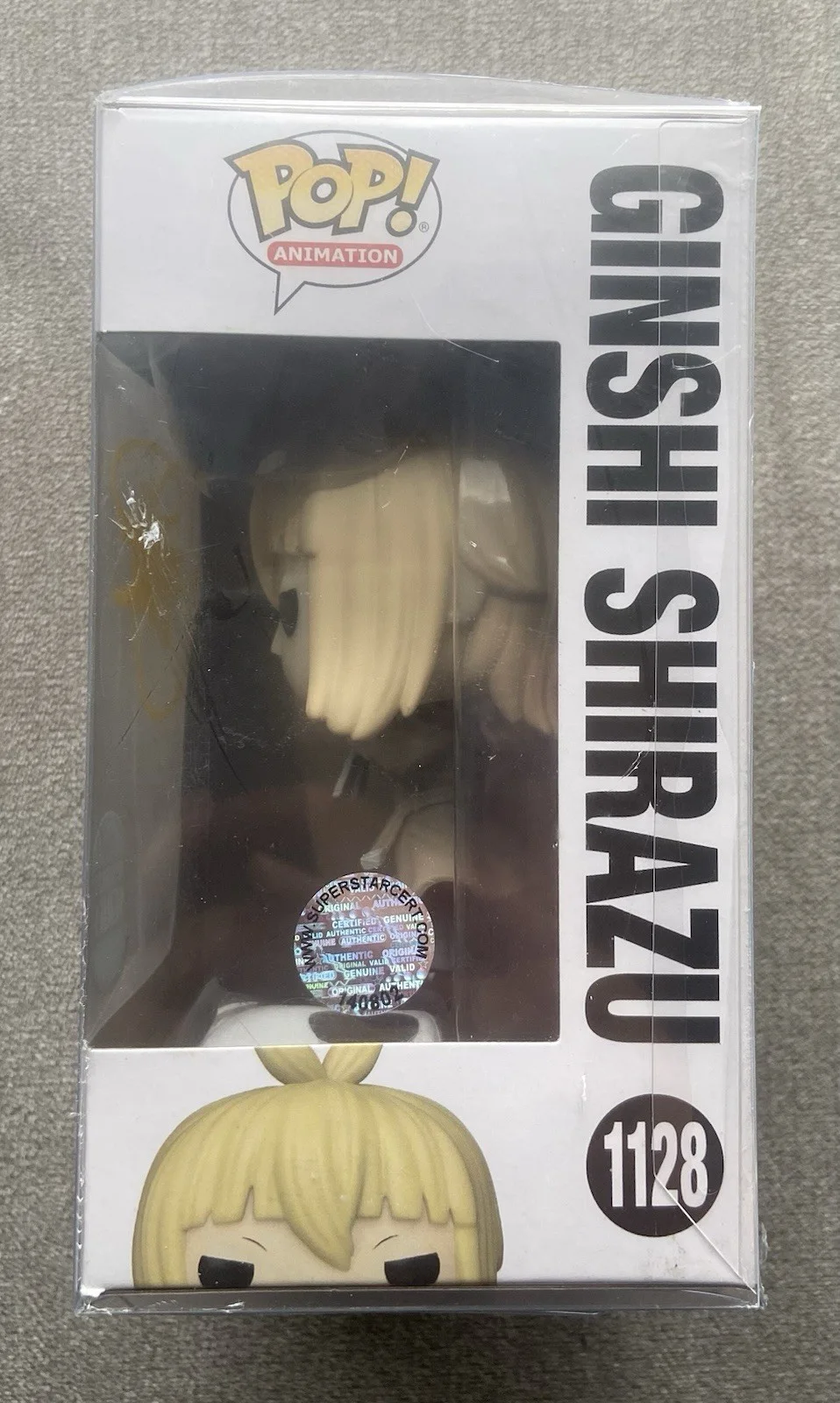 Damon Mills — Damon Mills Signed/Autographed Ginshi Shirazu Tokyo Ghoul Funko #1128 W/ COA, изображение 2