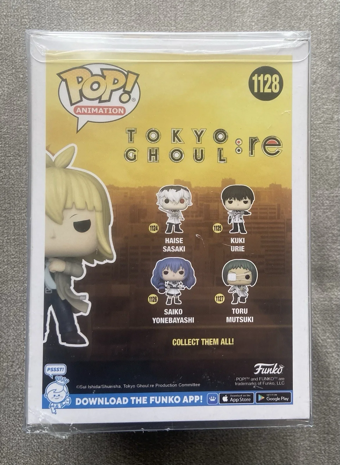 Damon Mills — Damon Mills Signed/Autographed Ginshi Shirazu Tokyo Ghoul Funko #1128 W/ COA, изображение 3