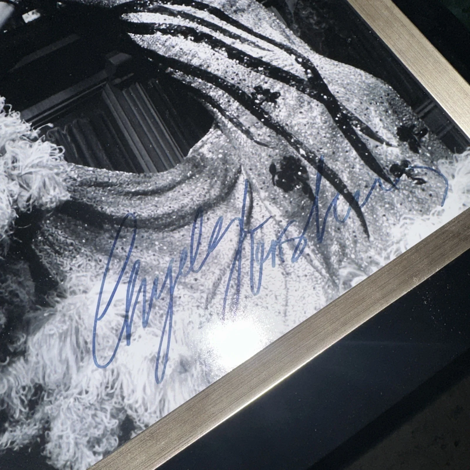 Angela Lansbury — Angela Lansbury Autographed Photo, Framed— No COA, image 2