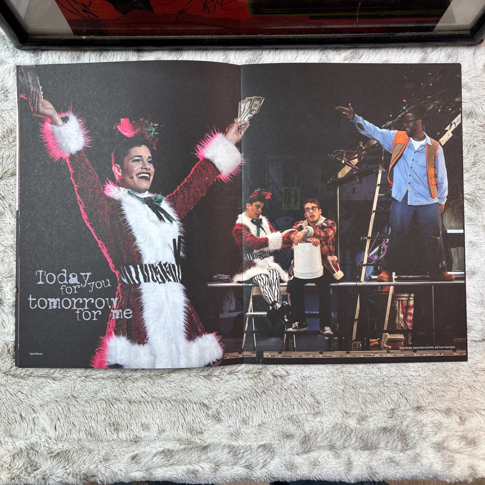 Lindsey Lake, Joe Petro, Greg Dober — RENT Broadway Musical Cast Signed Window Card Poster W/ Program & 2 Tickets, image 4