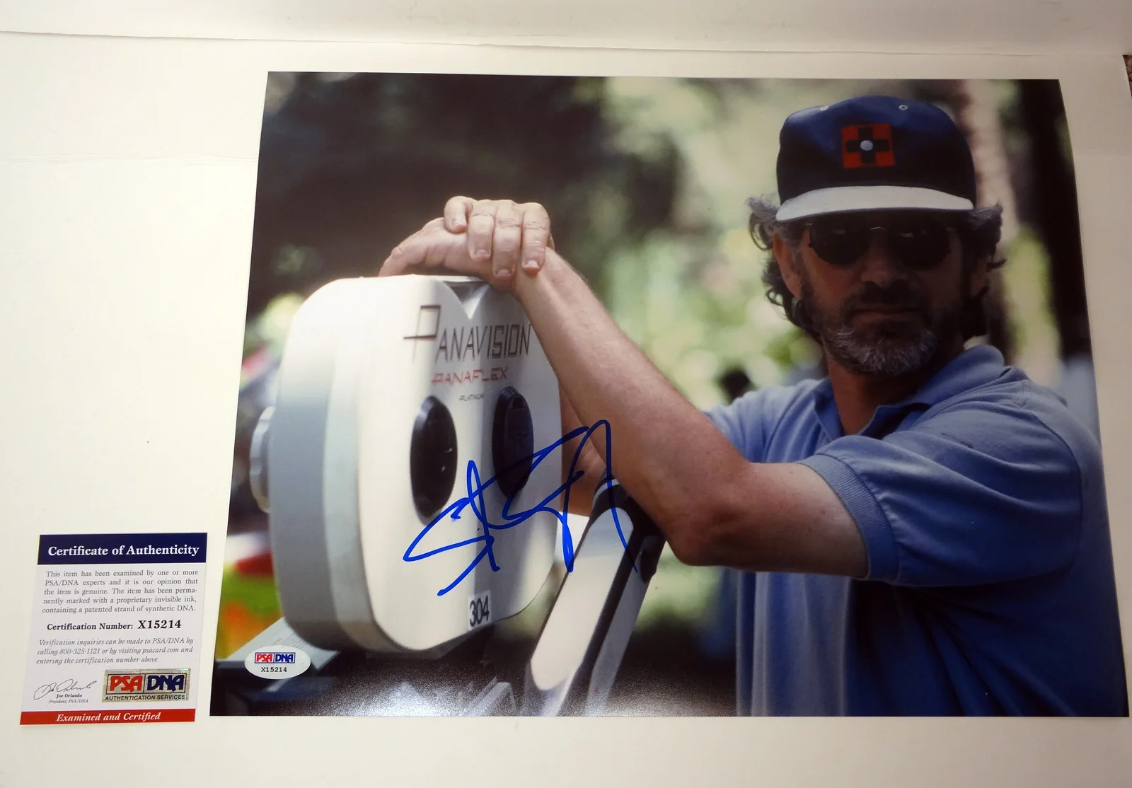 Steven Spielberg — Steven Spielberg ET Jaws Jurassic Signed Autograph 11x14 Photo PSA/DNA COA #2