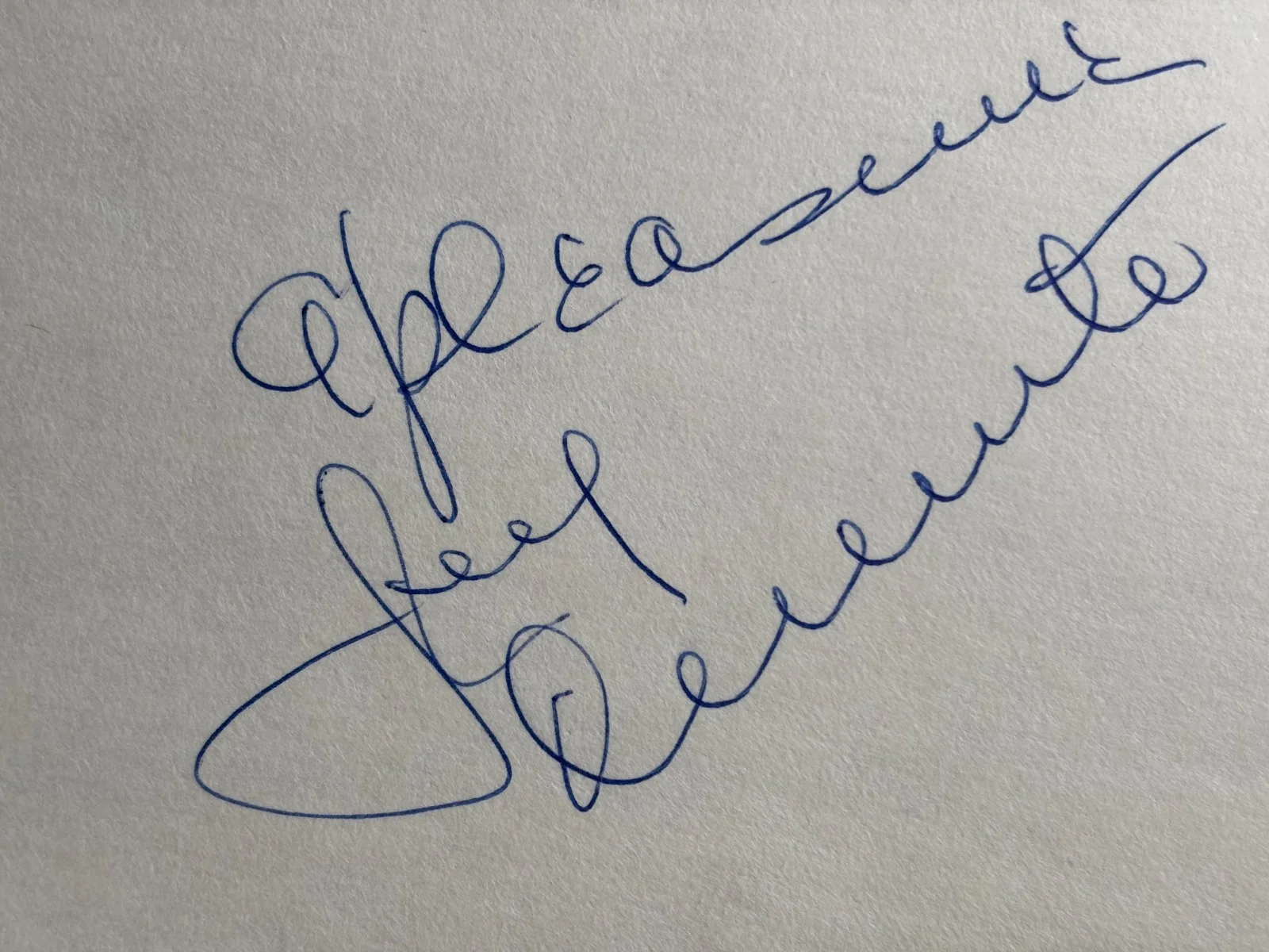 Jimmy Durante — VINTAGE PRISTINE 3X5 CARD CLEANLY SIGNED LEGENDARY ACTOR/COMEDIAN JIMMY DURANTE, image 3