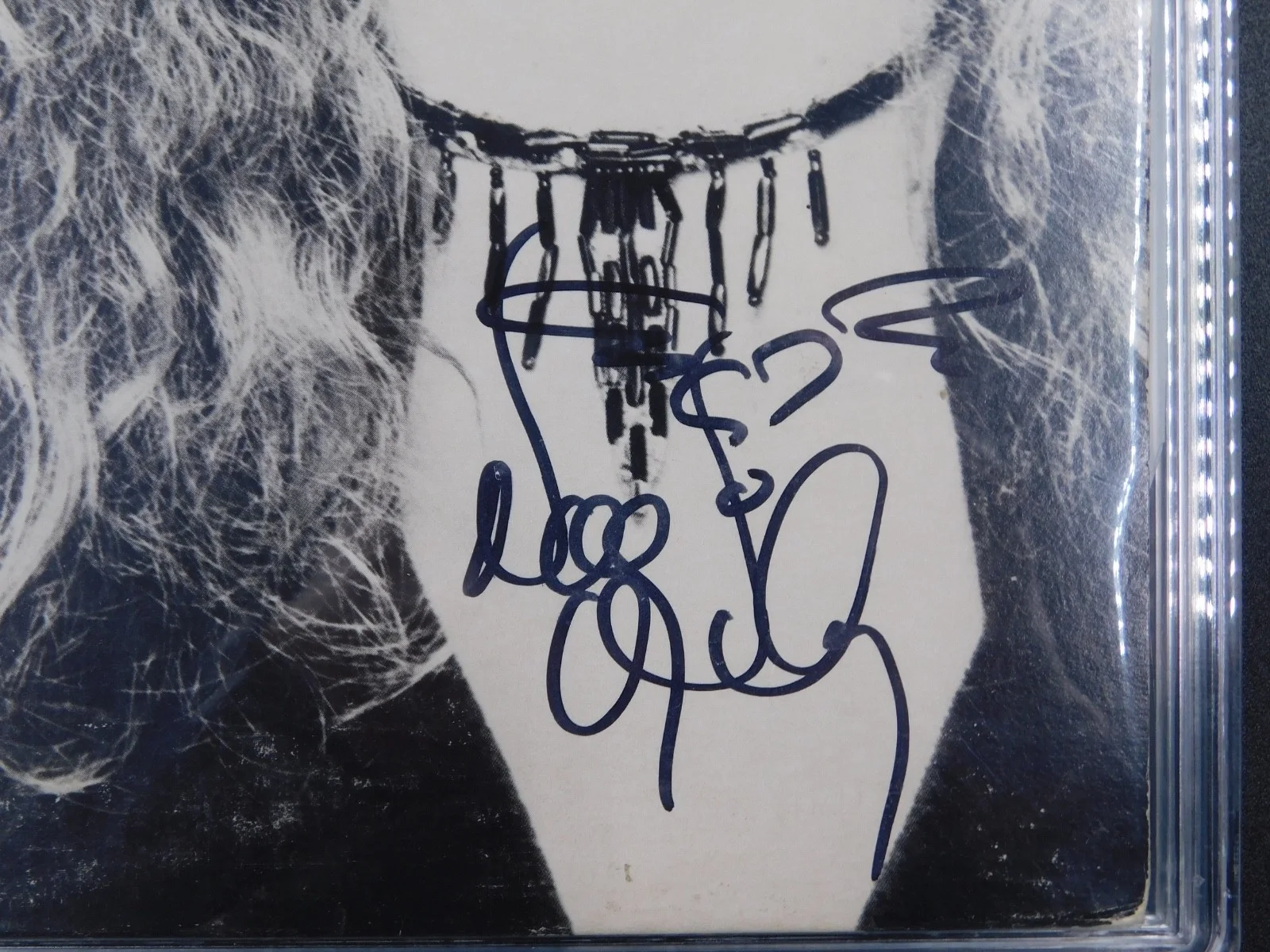 Ann & Nancy Wilson Signed/Graded Heart Bebe Le Strange vinyl record amg 7 PSA, изображение 3