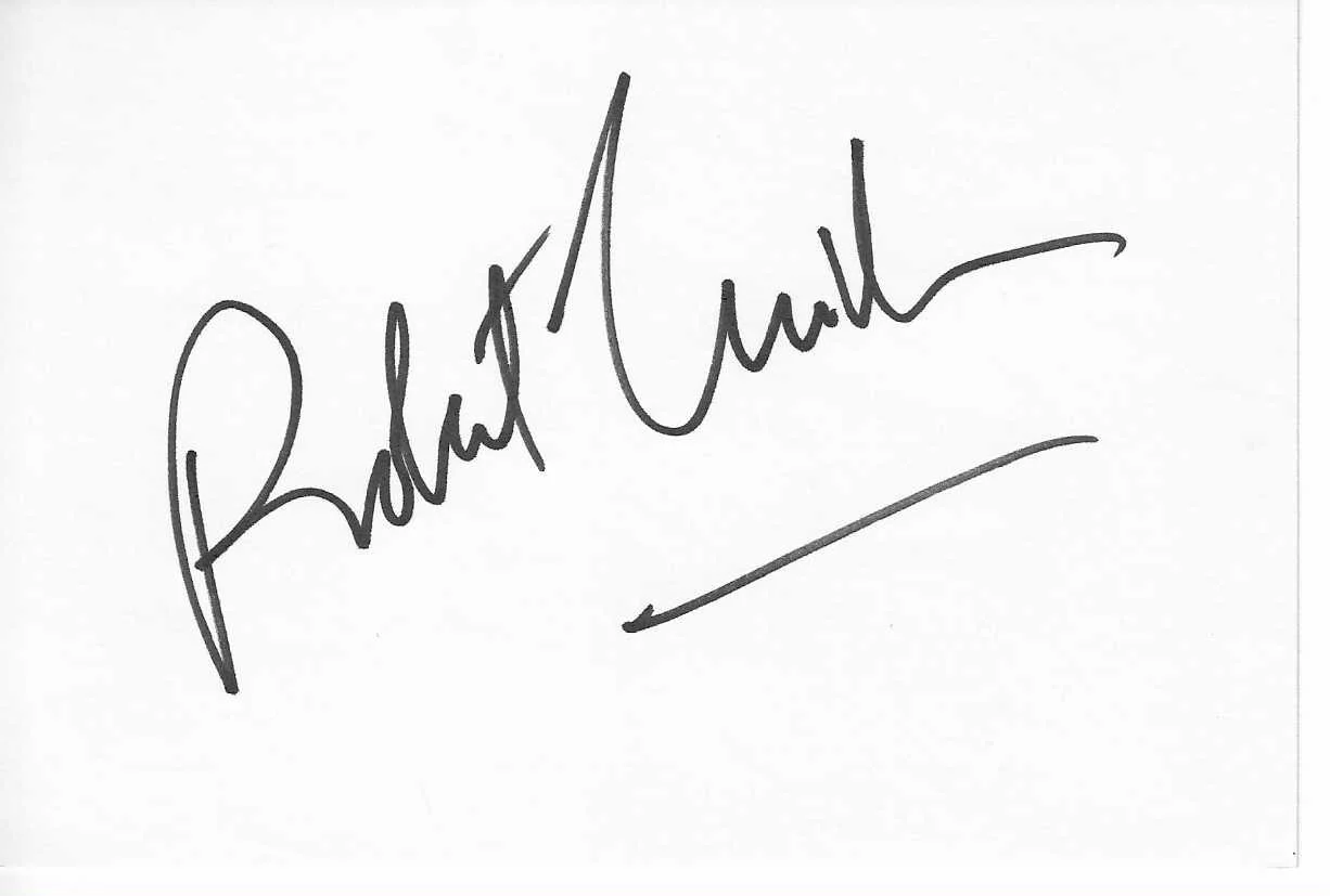 ROBERT URICH — 👀 ROBERT URICH SIGNED 4x6 INDEX CARD AUTOGRAPH SWAT VEGAS 👀