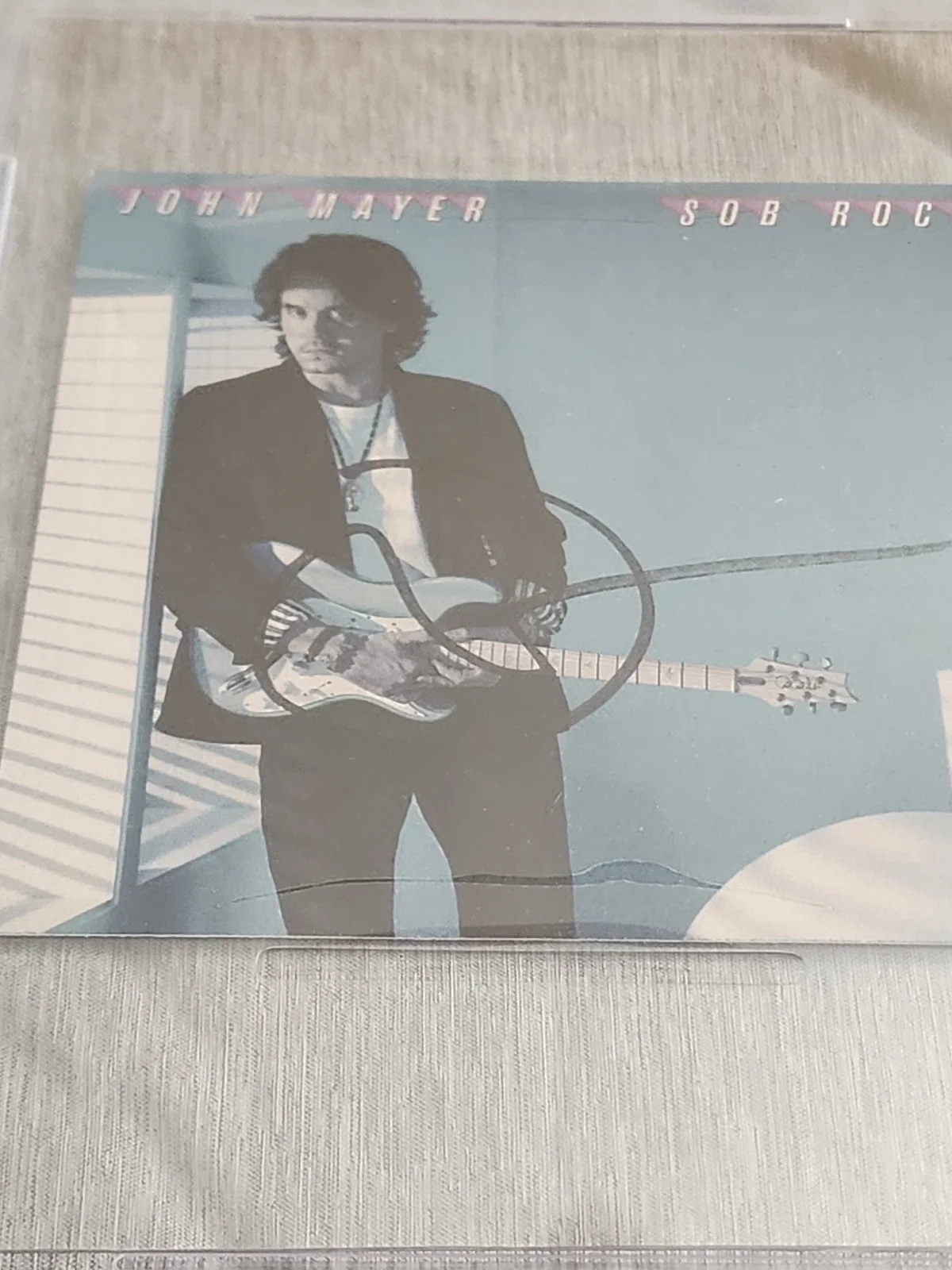 John Mayer Signature Signed Autographed Sob Rock CD Cover PSA, image 2