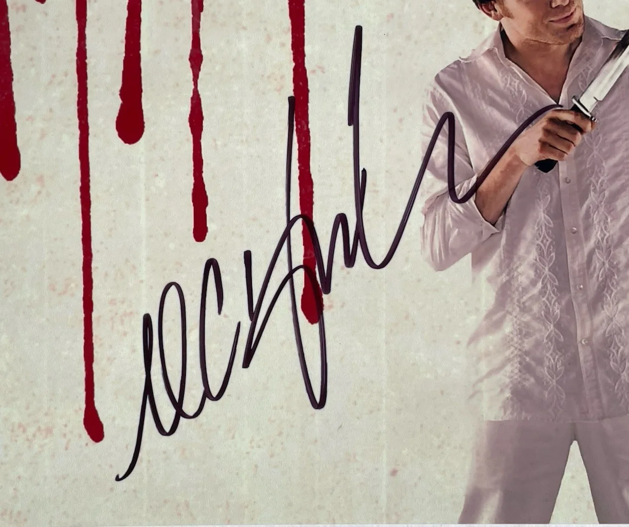 Michael C Hall — Michael C Hall Authentic Hand Signed 8x10 Photo Dexter JSA Authentic, image 2