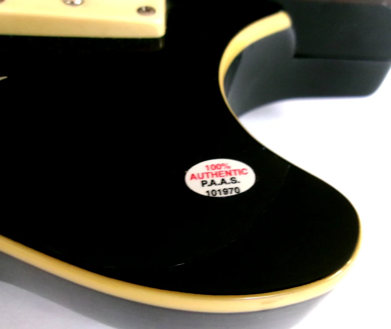 SLASH SIGNED GIBSON EPOCH ELECTRIC GUITAR AUTHENTICATED PAAS COA, image 4