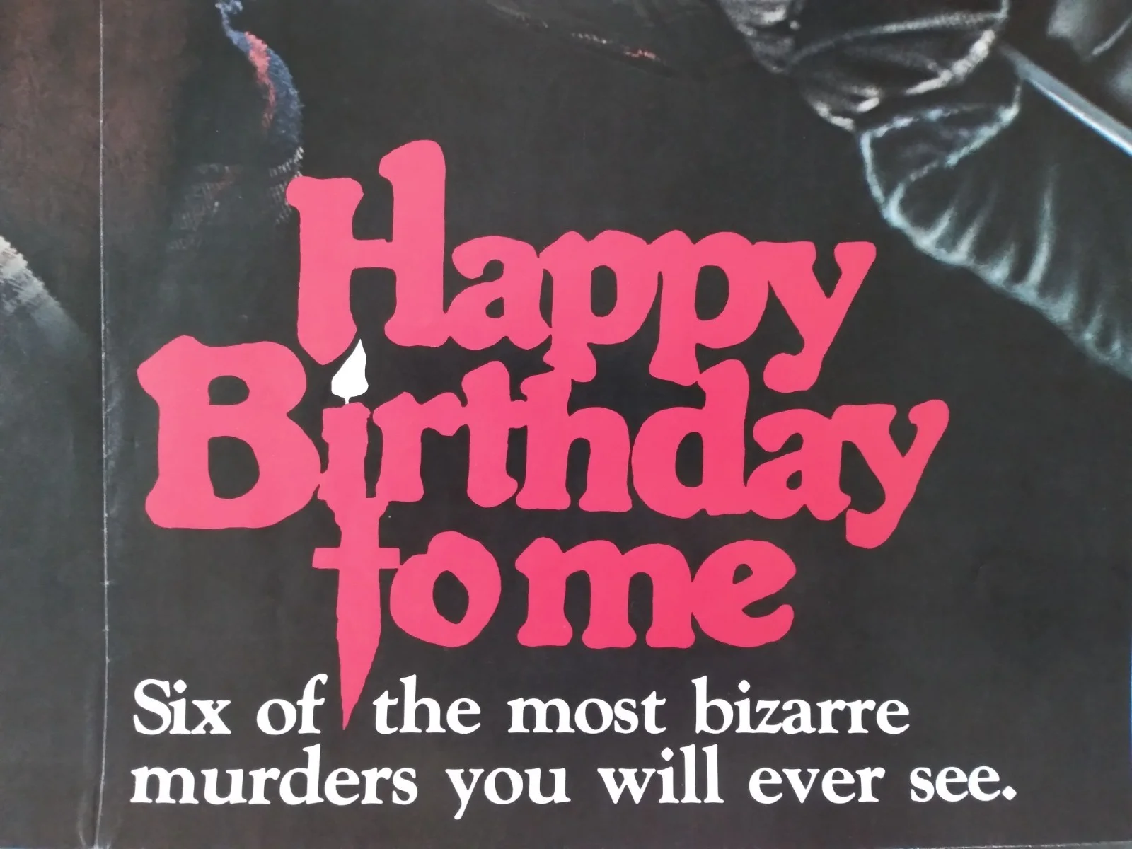 Happy Birthday to Me original movie 1981 poster US one sheet, изображение 3