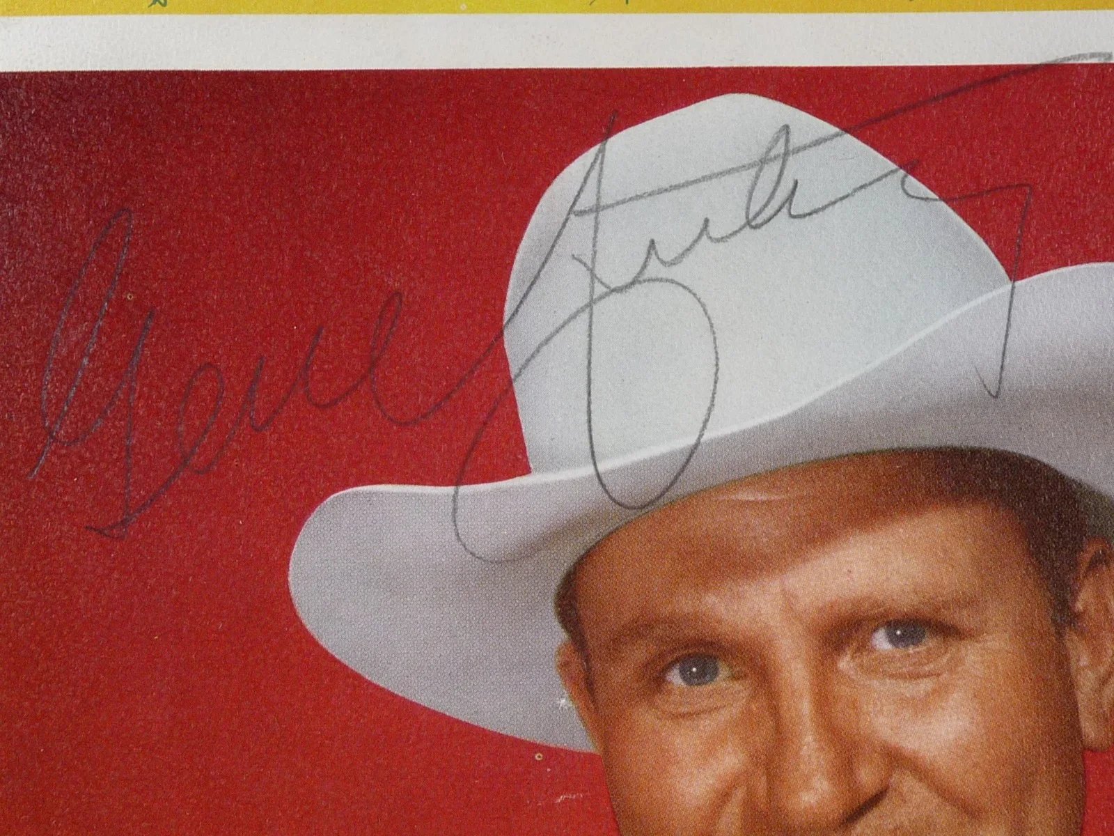 Gene Autry And Annie Oakley Authentic Signed Souvenir Program, image 2