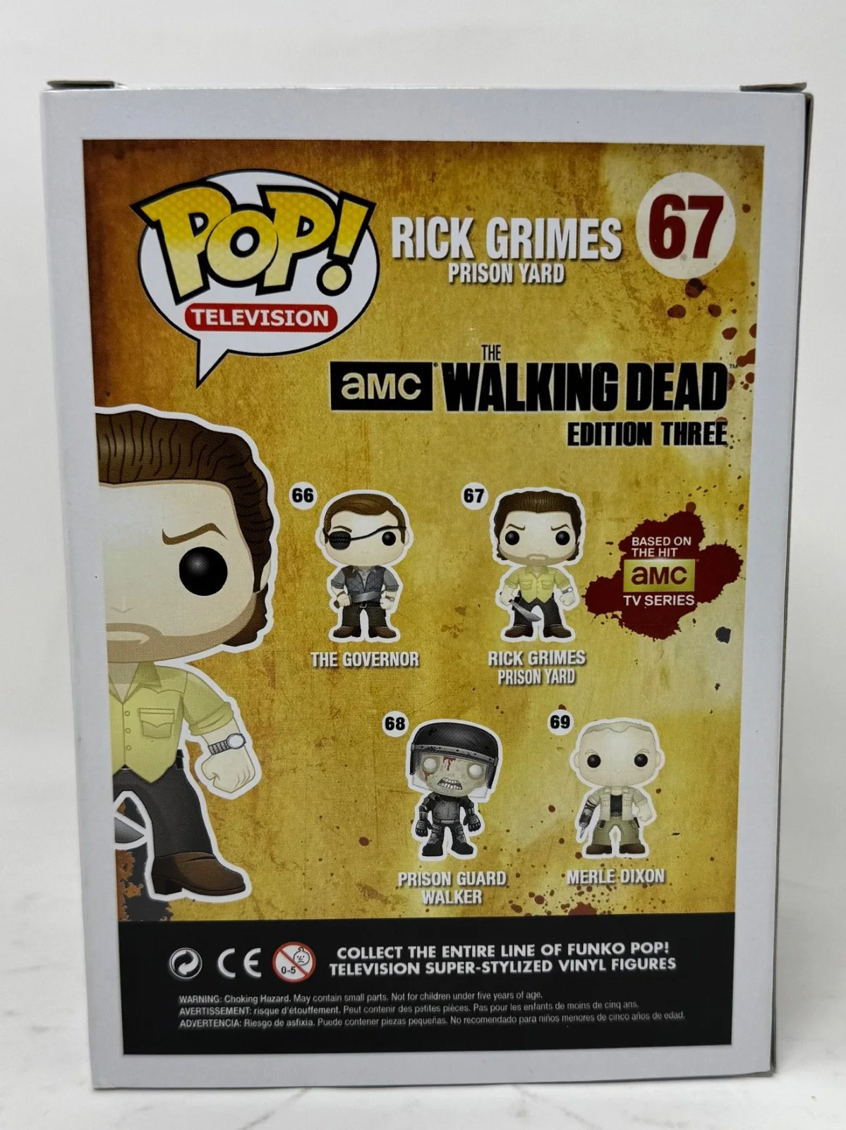 Andrew Lincoln — Andrew Lincoln Signed The Walking Dead Rick Grimes Funko Pop Autograph JSA COA, image 5