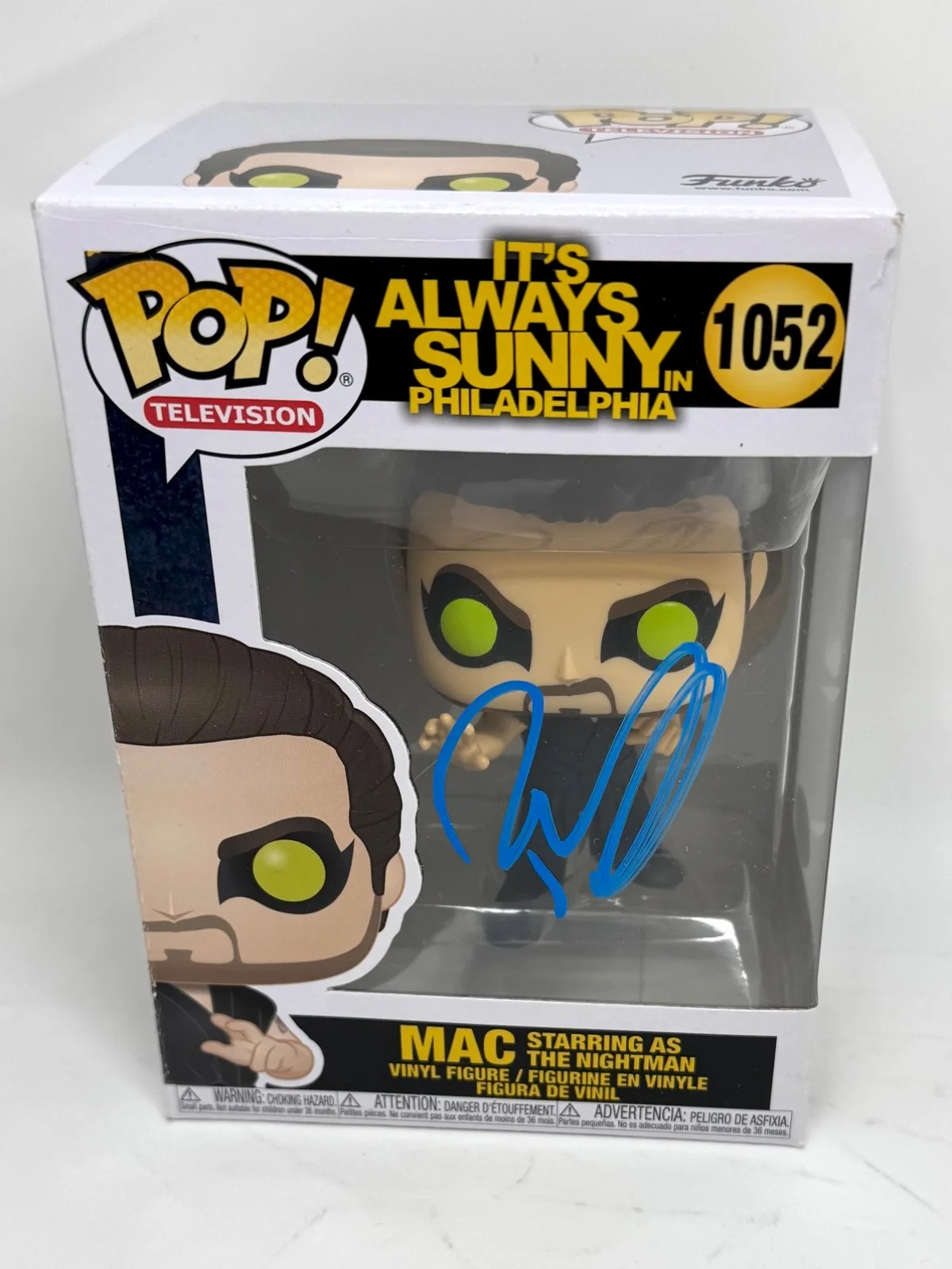 Rob McElhenney — Rob McElhenney Signed It's Always Sunny In Philadelphia Mac Funko Pop JSA COA, изображение 4