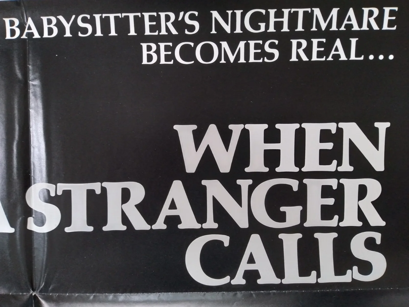 When a Stranger Calls original movie 1979 poster US one sheet, image 3