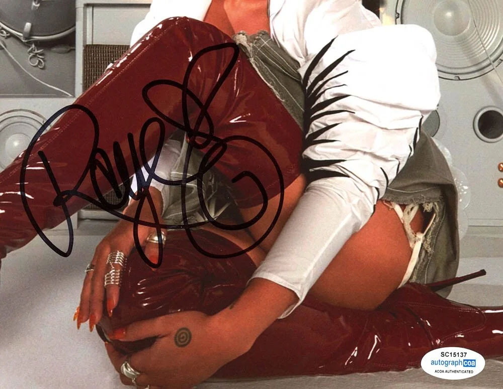 Singer RAYE signed 8x10 Photo EXACT PROOF f SEXY Where Is My Husband ACOA COA, изображение 5
