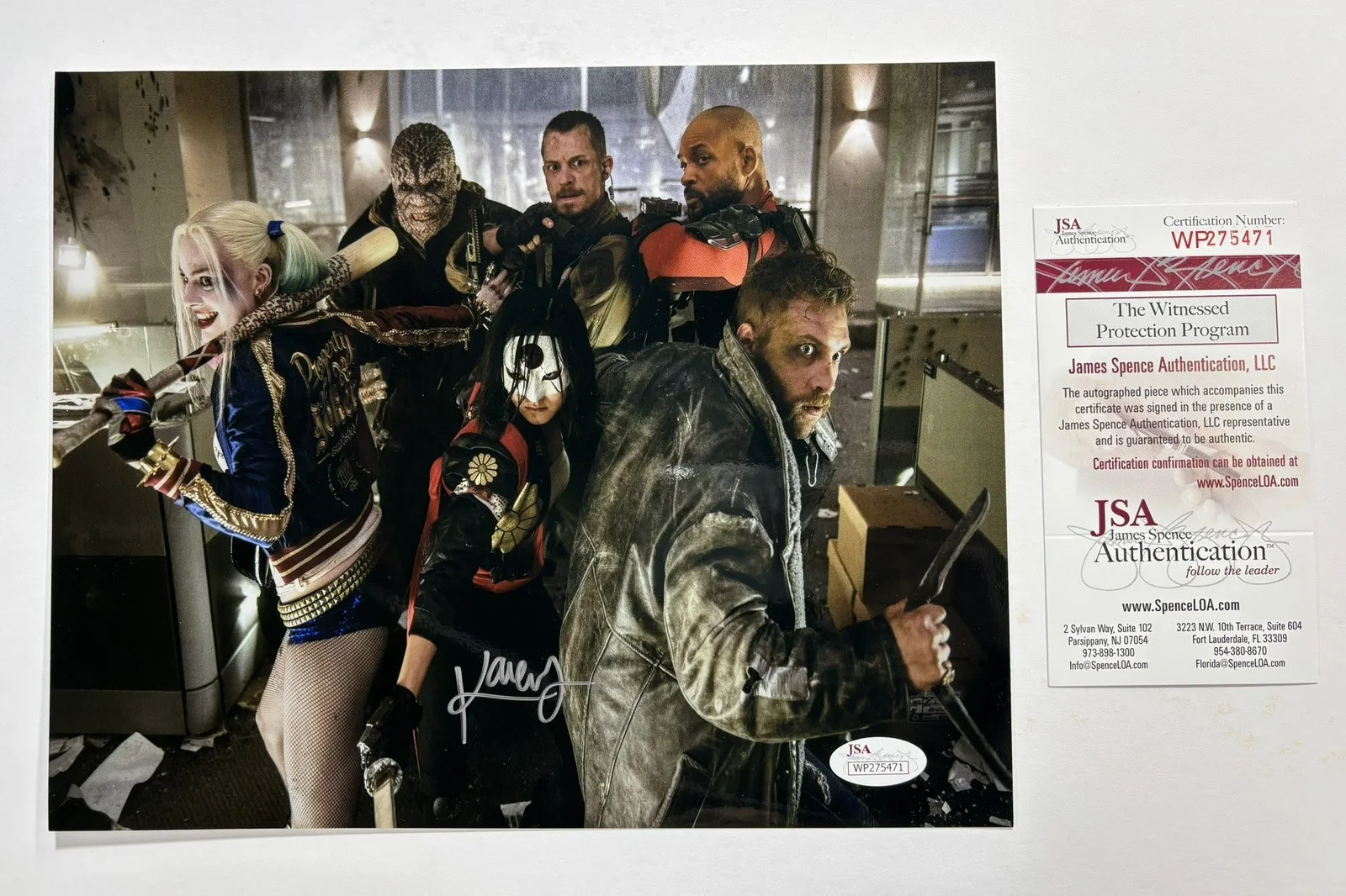 Karen Fukuhara — Karen Fukuhara signed 8x10 Suicide Squad photo, JSA cert
