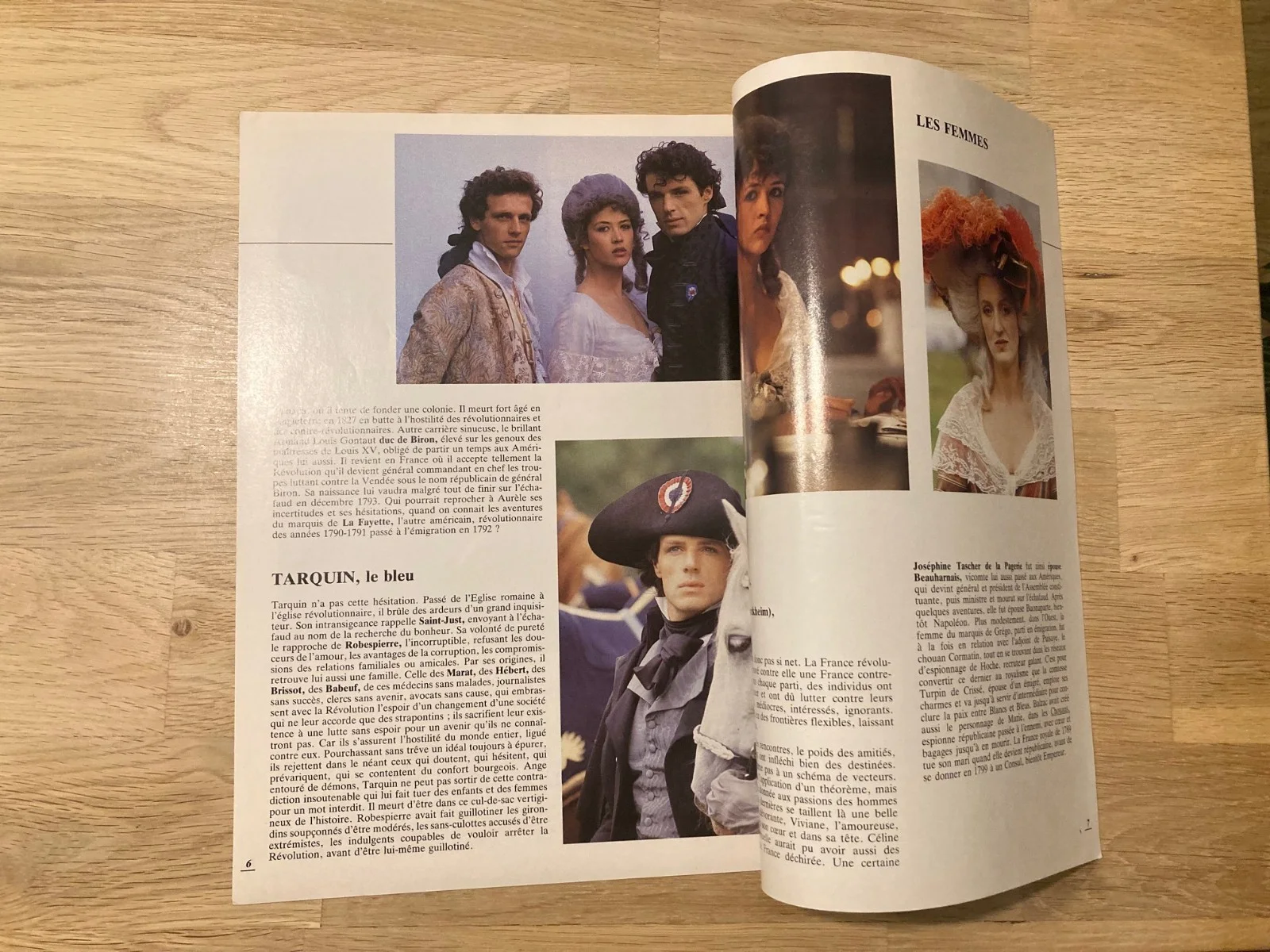 Chouans! Sophie Marceau Philippe Noiret Lambert Wilson Synopsis Leaflet 1988, image 2