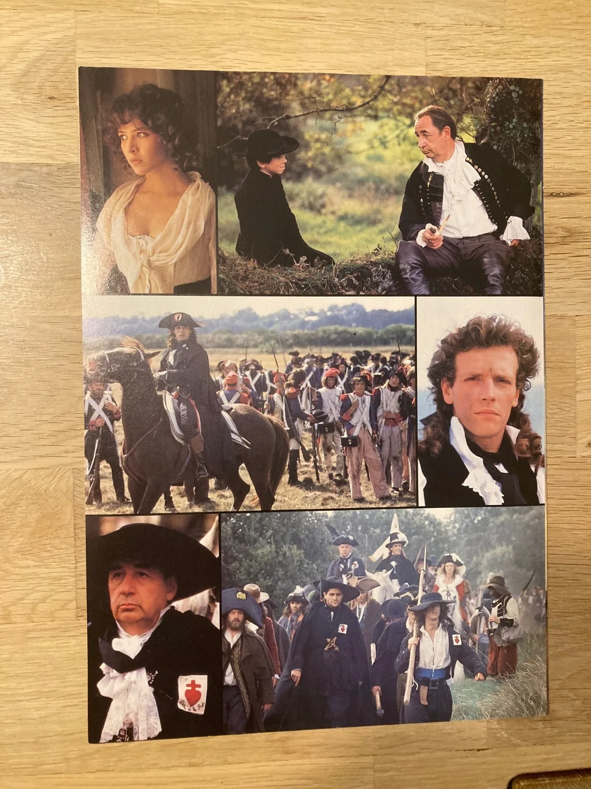 Chouans! Sophie Marceau Philippe Noiret Lambert Wilson Synopsis Leaflet 1988, image 3