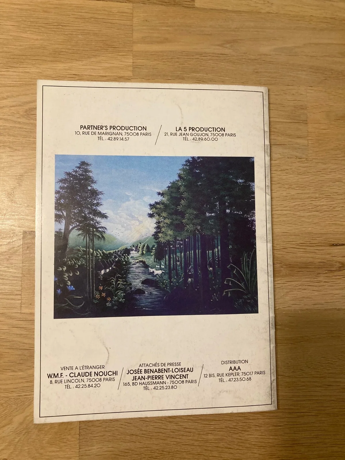 Descente aux Enfers Sophie Marceau Claude Brasseur Synopsis Press Booklet 1986, image 4
