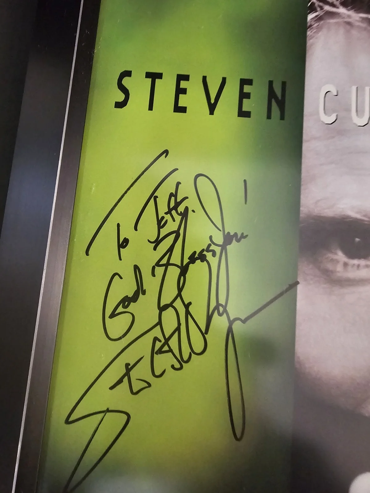 Steven Curtis Chapman Autographed 'Speechless' Framed Original Music Memorabilia, image 2