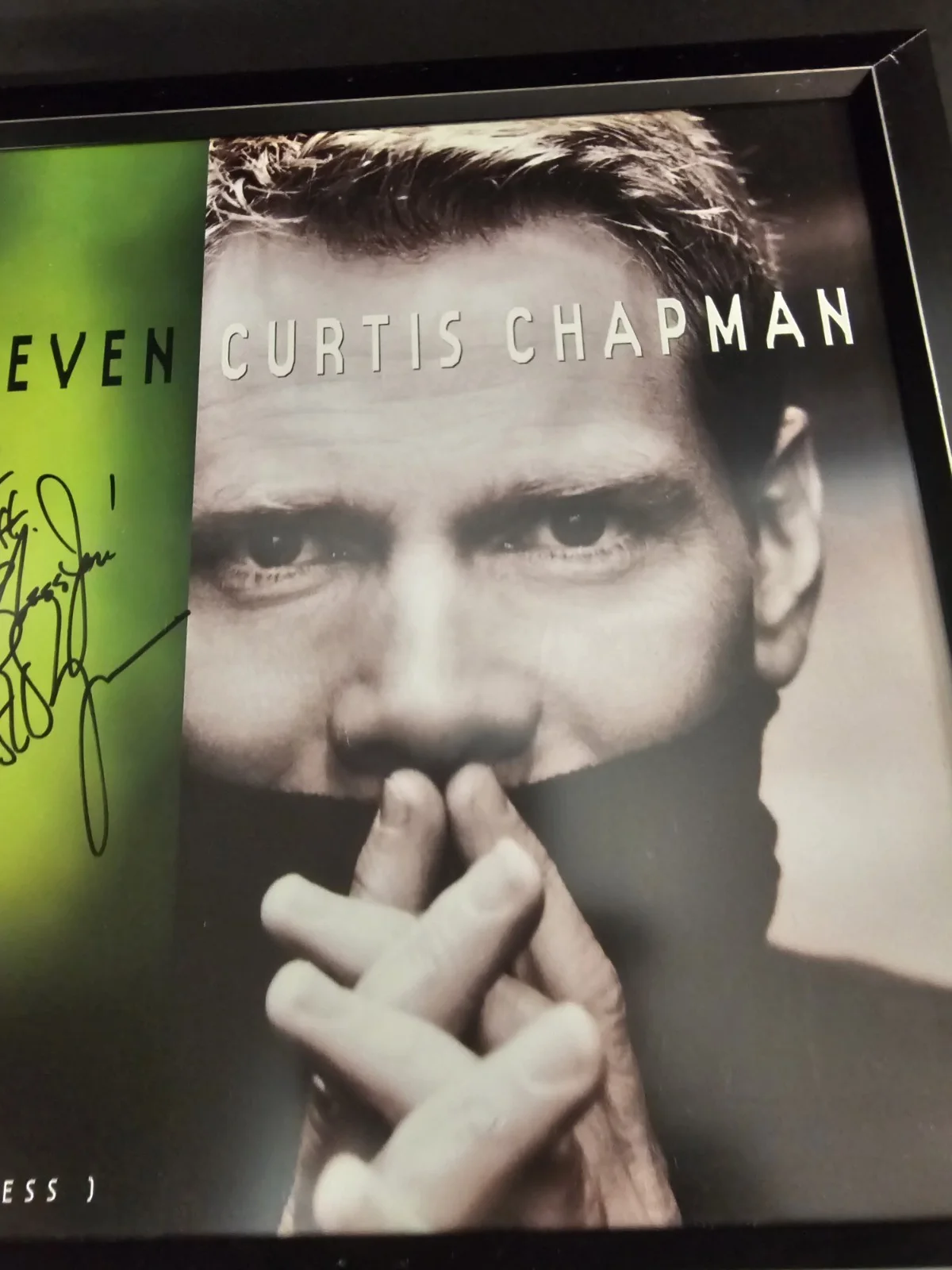 Steven Curtis Chapman Autographed 'Speechless' Framed Original Music Memorabilia, image 3