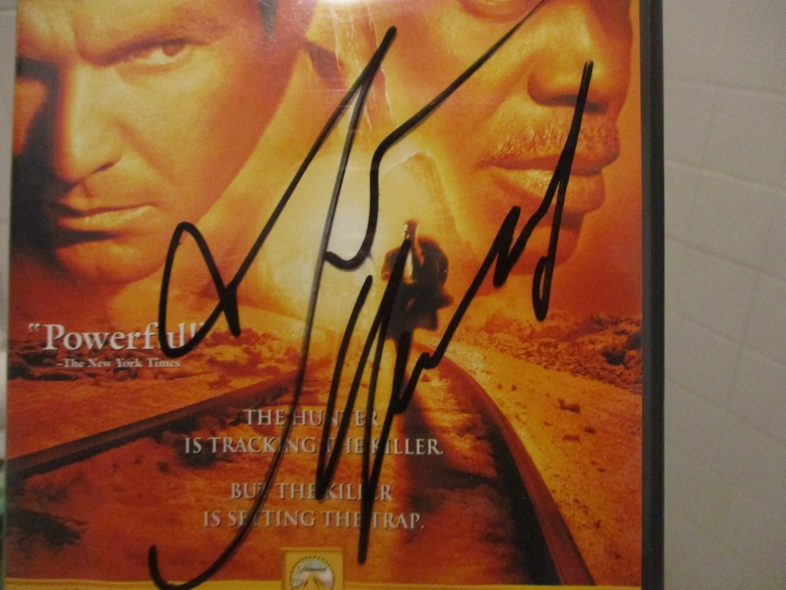SIGNED DENNIS QUAID DVD (SWITCHBACK, 1997)!!, image 2