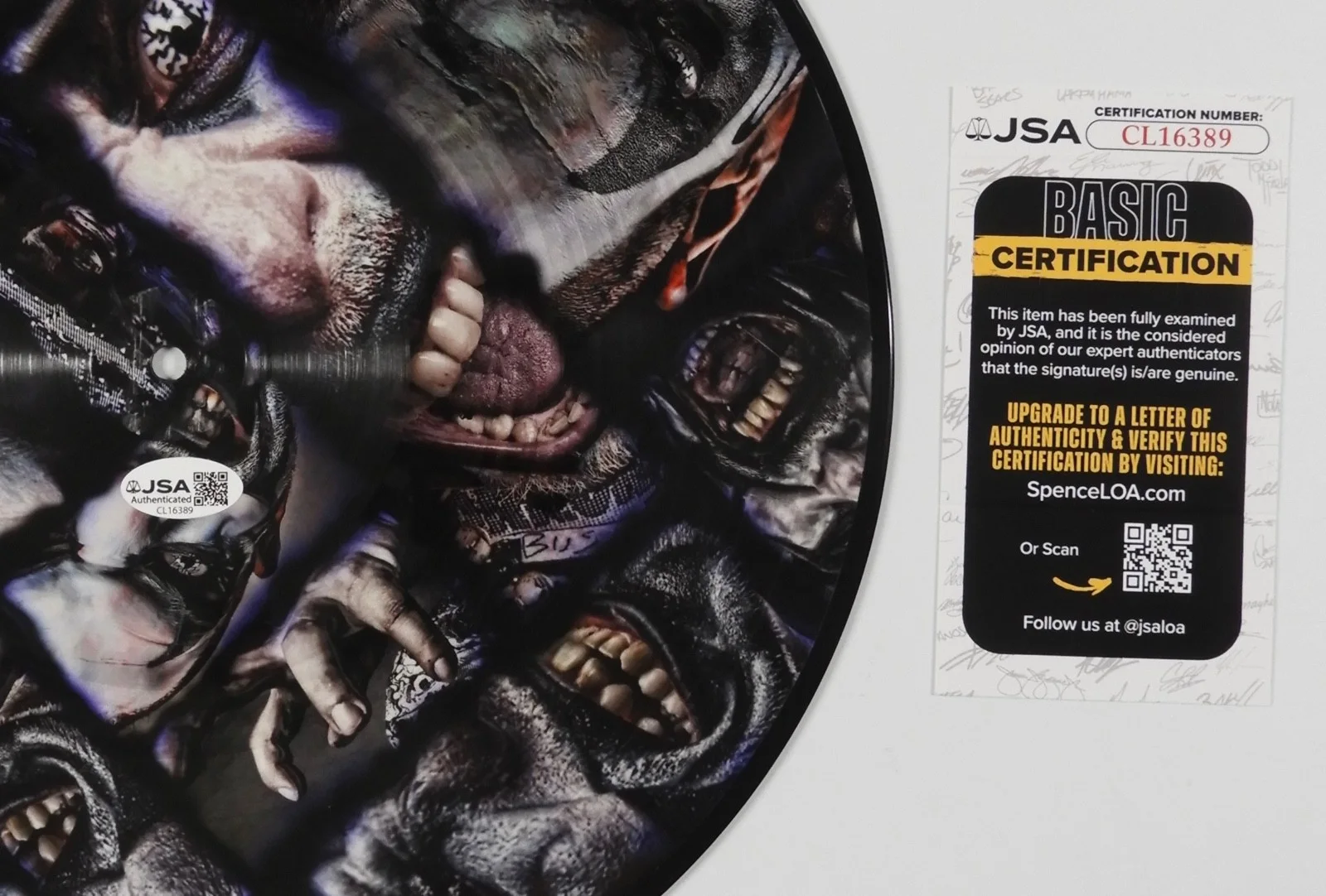 Twiztid JSA Signed Autograph Album Vinyl Record Abominationz, image 3