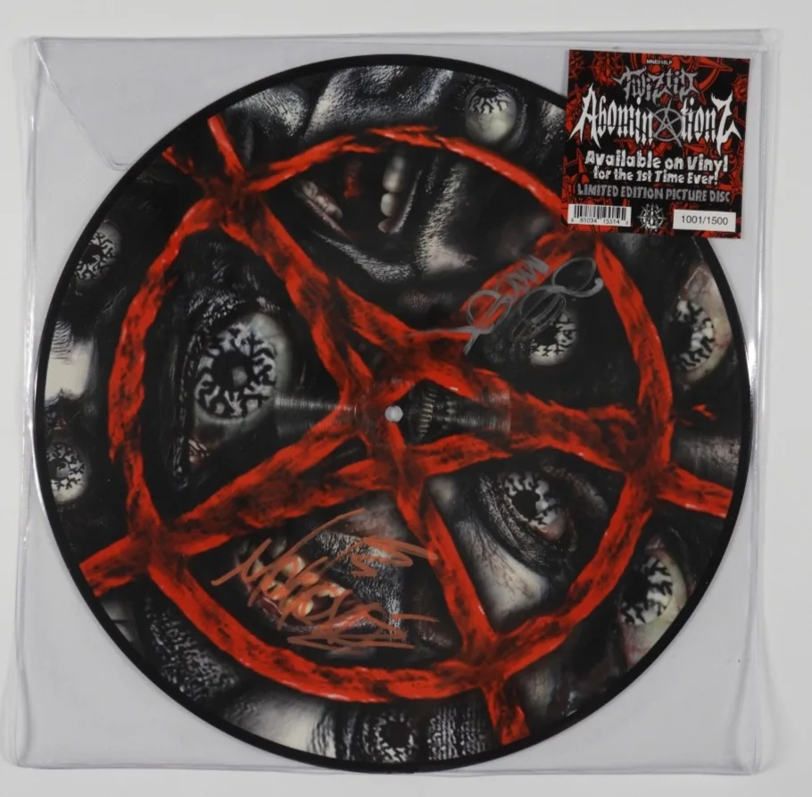 Twiztid JSA Signed Autograph Album Vinyl Record Abominationz, image 4
