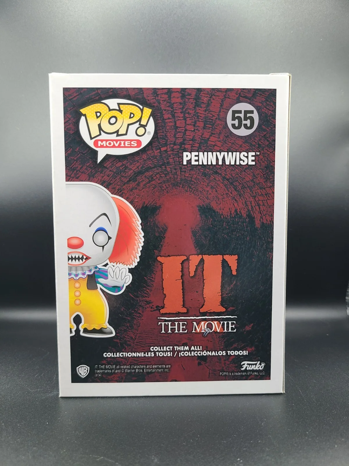 Funko Pop! Movies IT Pennywise Signed Tim Curry Signature Series #55 + COA, изображение 3
