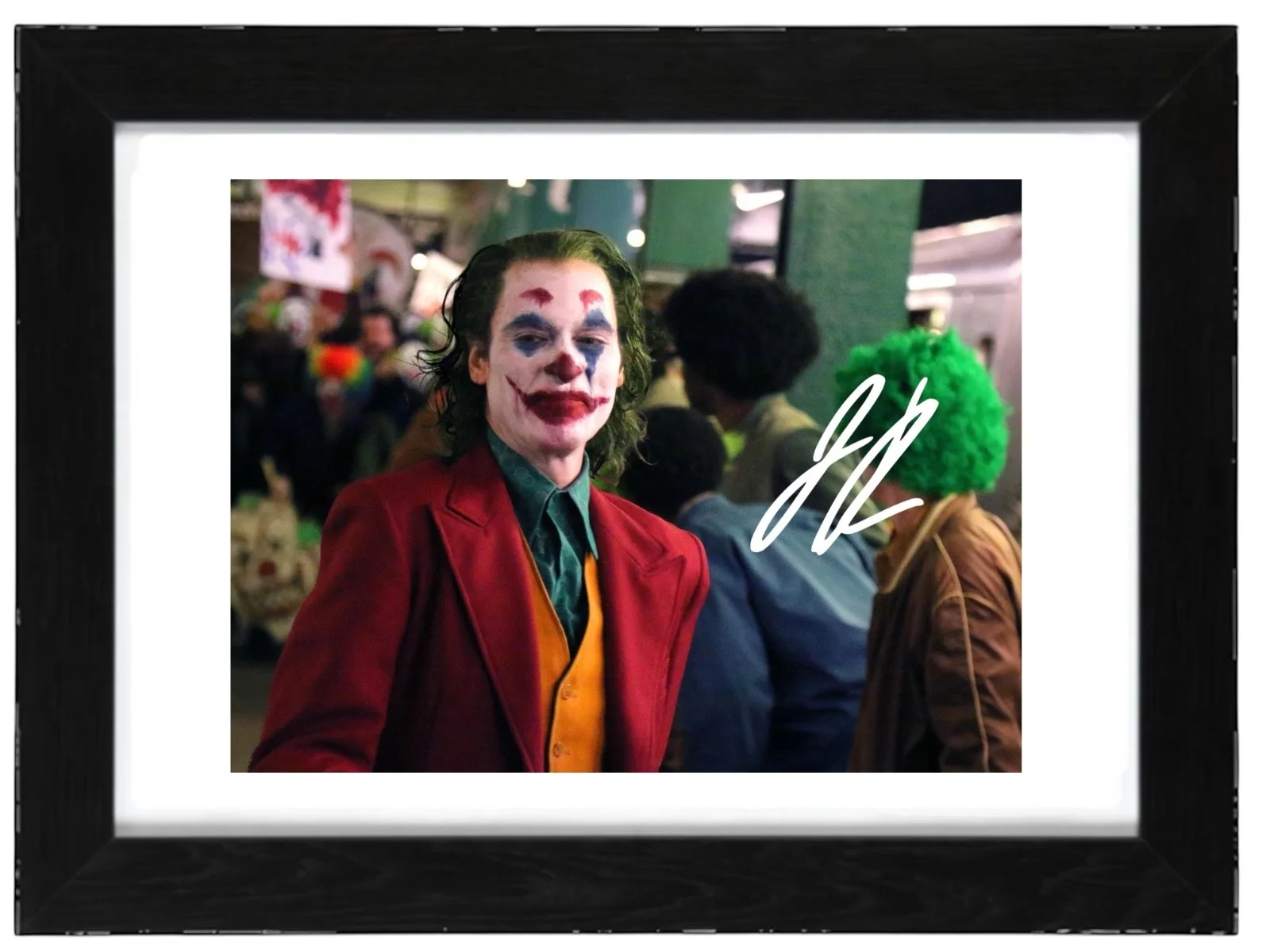Joaquin Phoenix Signed Autograph PHOTO Pre Print 6x4/A4/ Framed Batman the Joker, изображение 3
