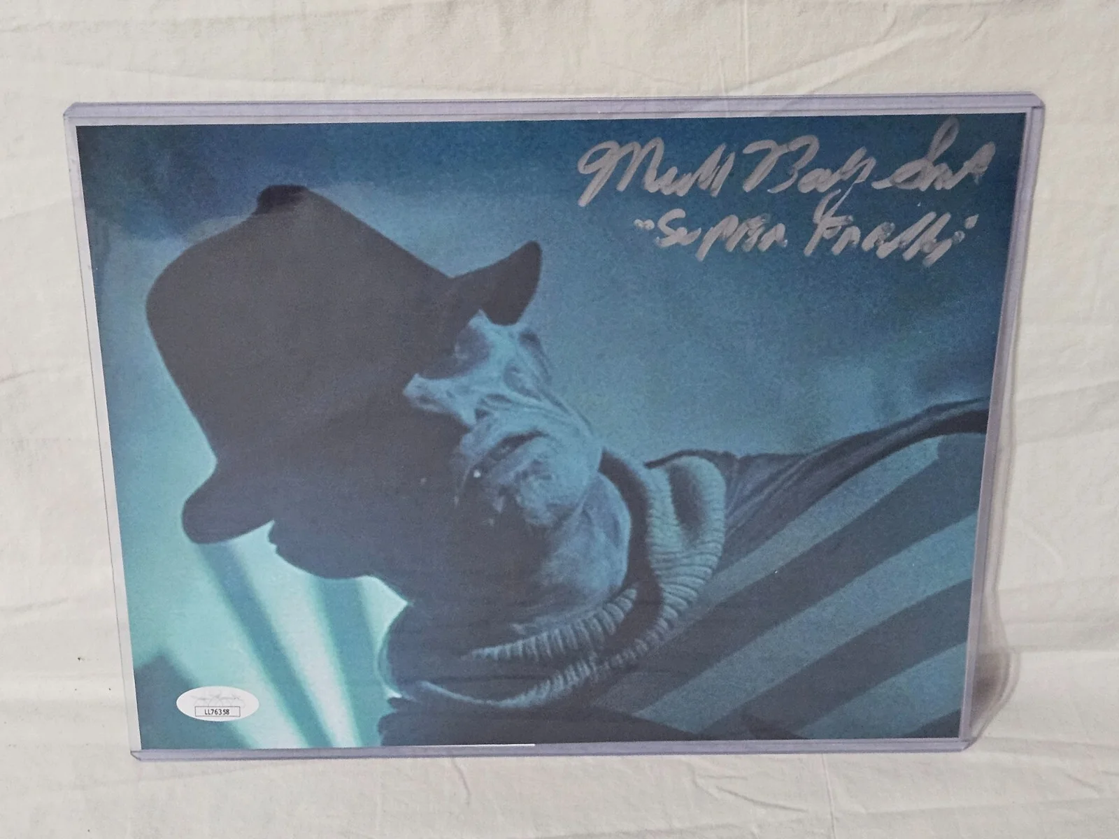 Michael Bailey Smith — Michael Bailey Smith Signed 8x10 Photo. Super Freddy. NOES 5 Dream Child. Horror