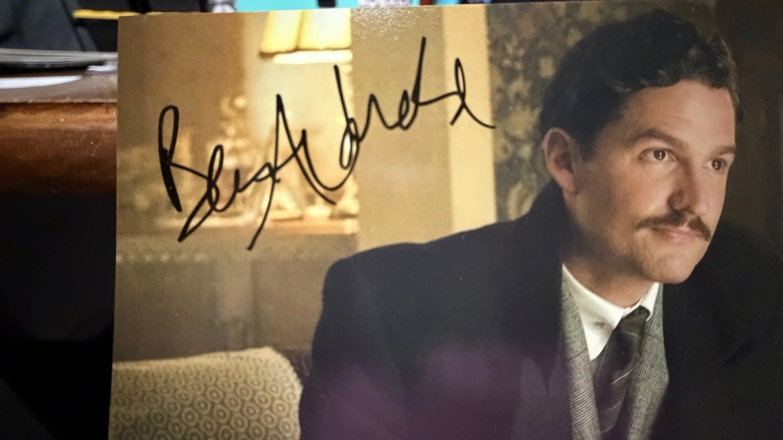 Ben Aldridge — Ben Aldridge "Pennyworth" AUTOGRAPH Signed 'Thomas Wayne' 8x10 Photo ACOA, изображение 2