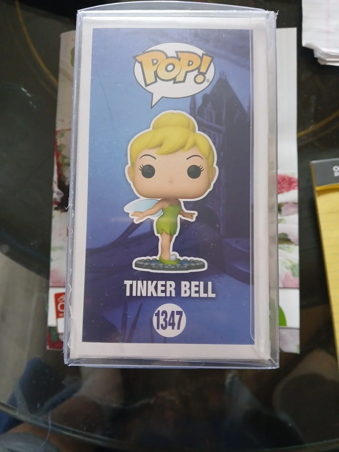 Margaret kerry — Disney's Margaret Kerry Peter pan tinker bell#1347 Autographed Funko Pop/COA, image 3